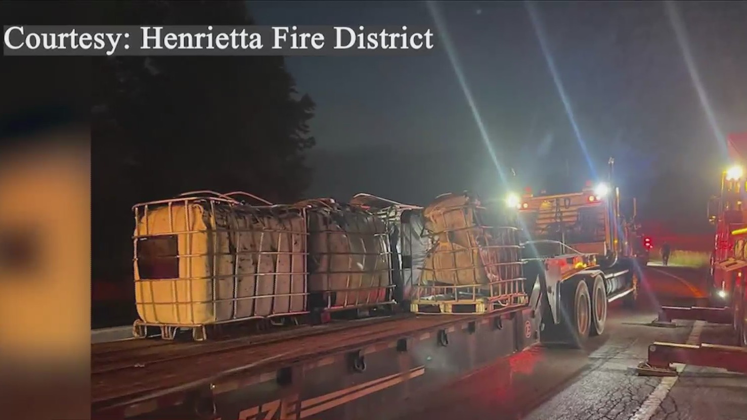 Tractor trailer rollover closes I-90 on ramp – RochesterFirst