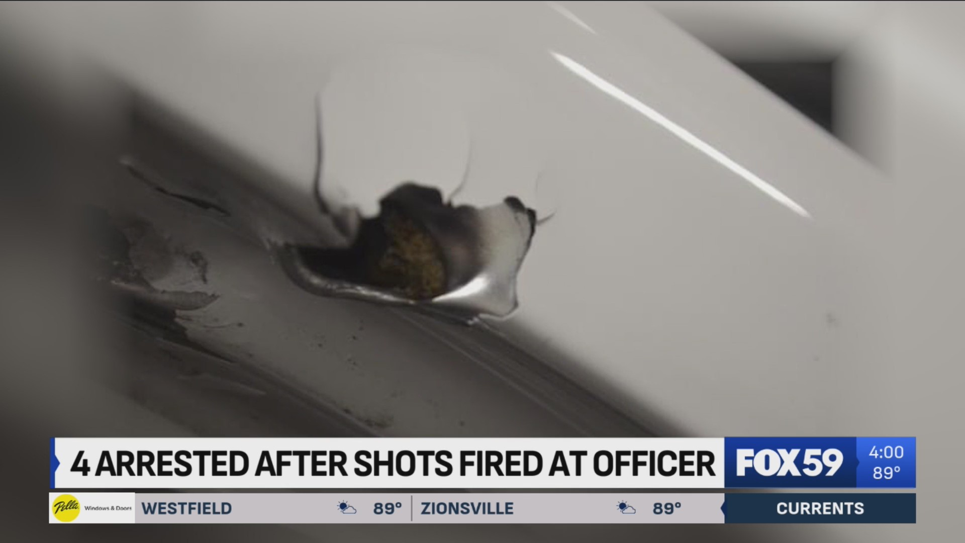 4 people arrested after reportedly shooting at IMPD officer – Fox 59