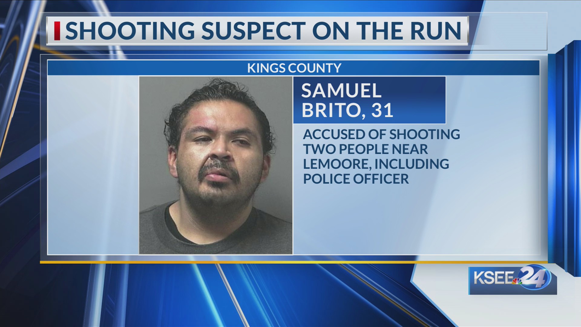 Authorities search for suspect in Lemoore double shooting – CBS47 and ...