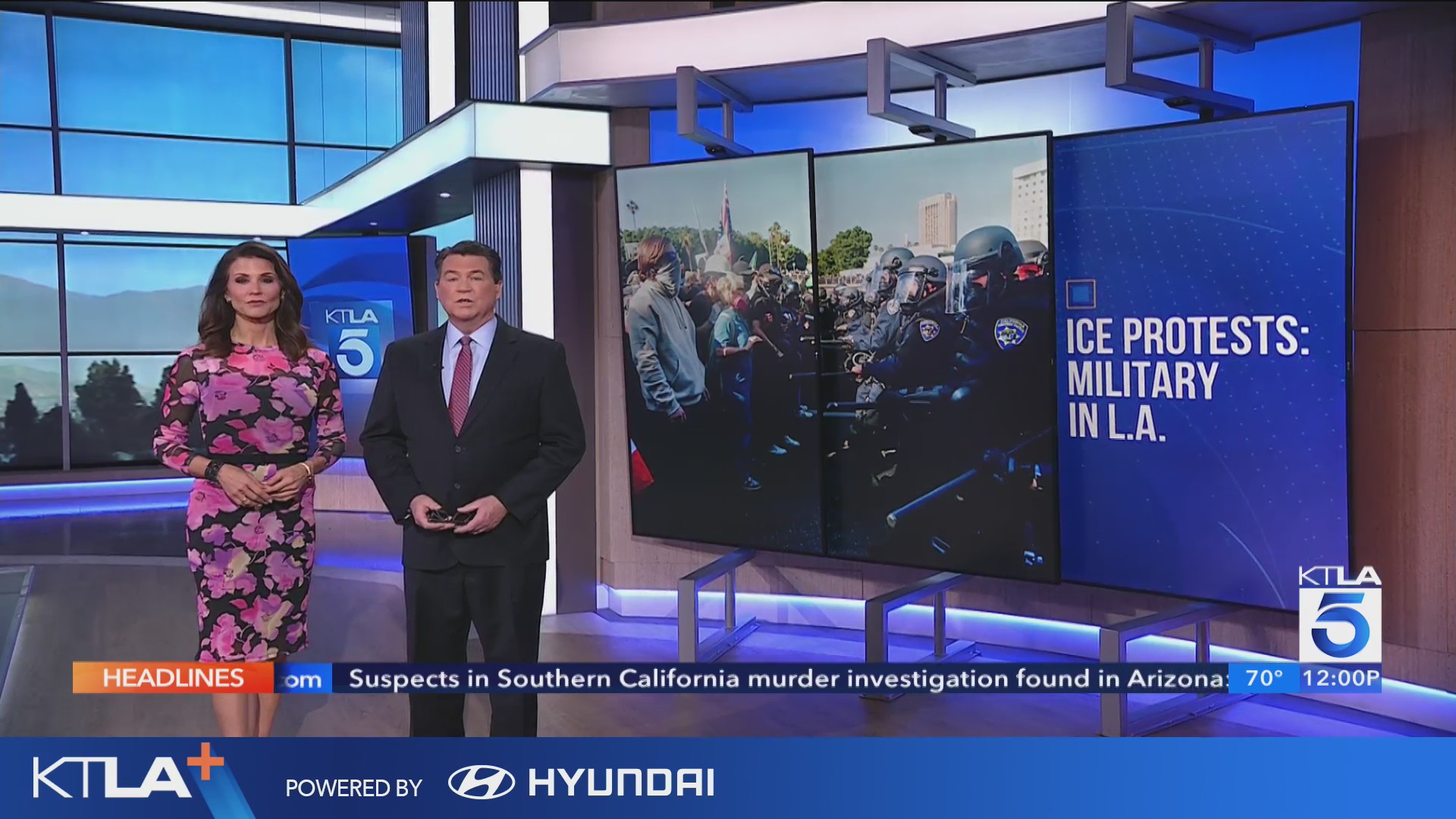 Marines deploy to los angeles for ice protests ktla team coverage ktla