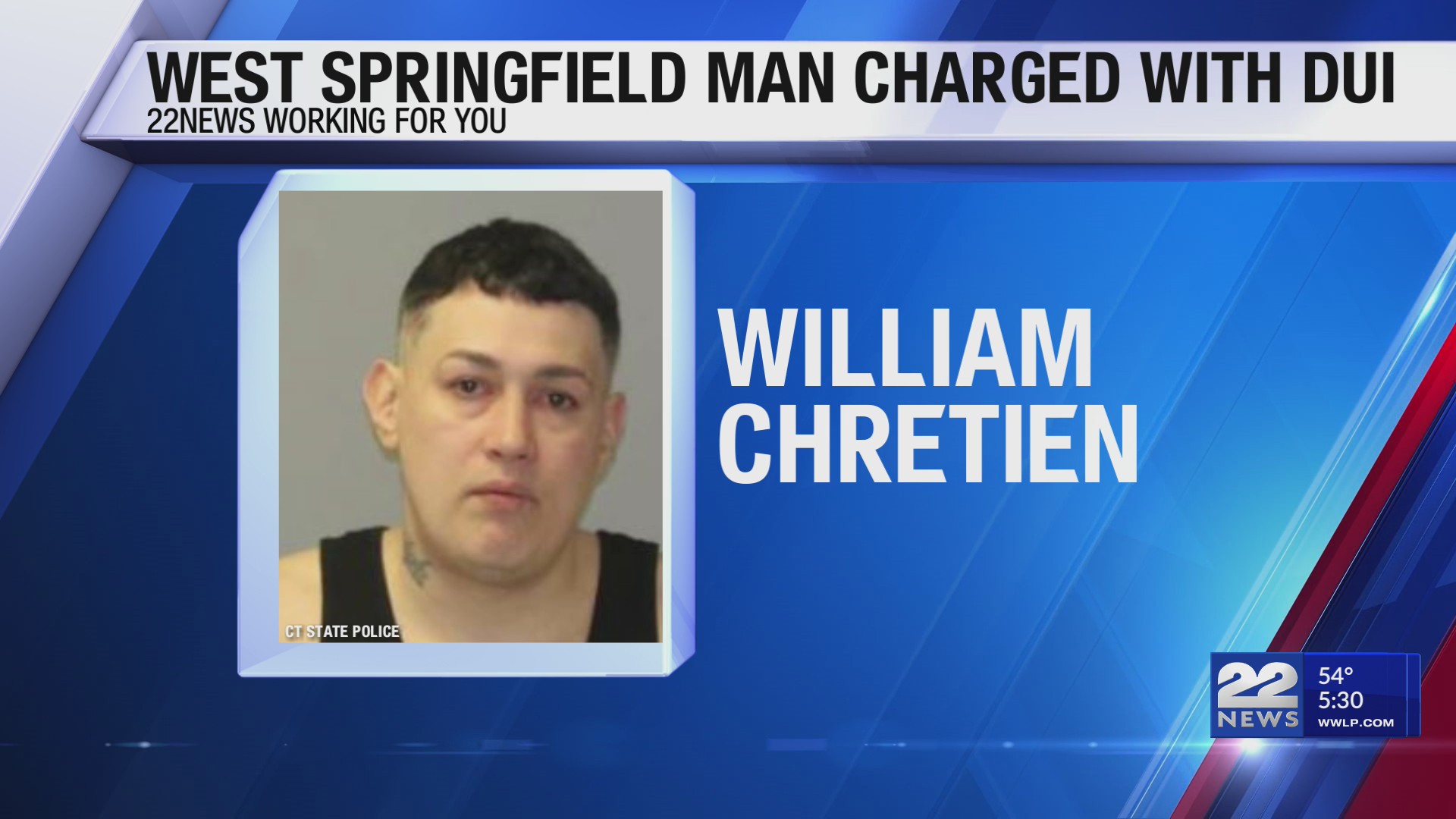 West Springfield man charged with DUI, wrong-way driving in Connecticut ...