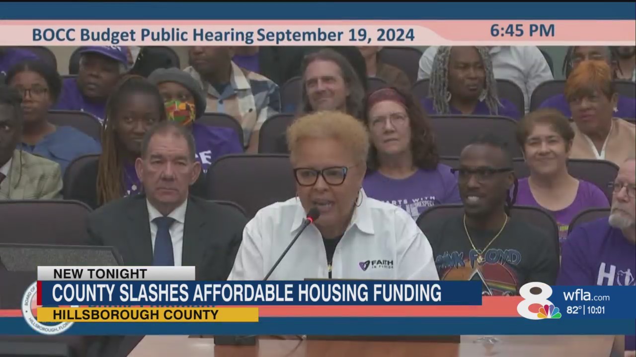 Hillsborough County slashes $8M from affordable housing funding – WFLA