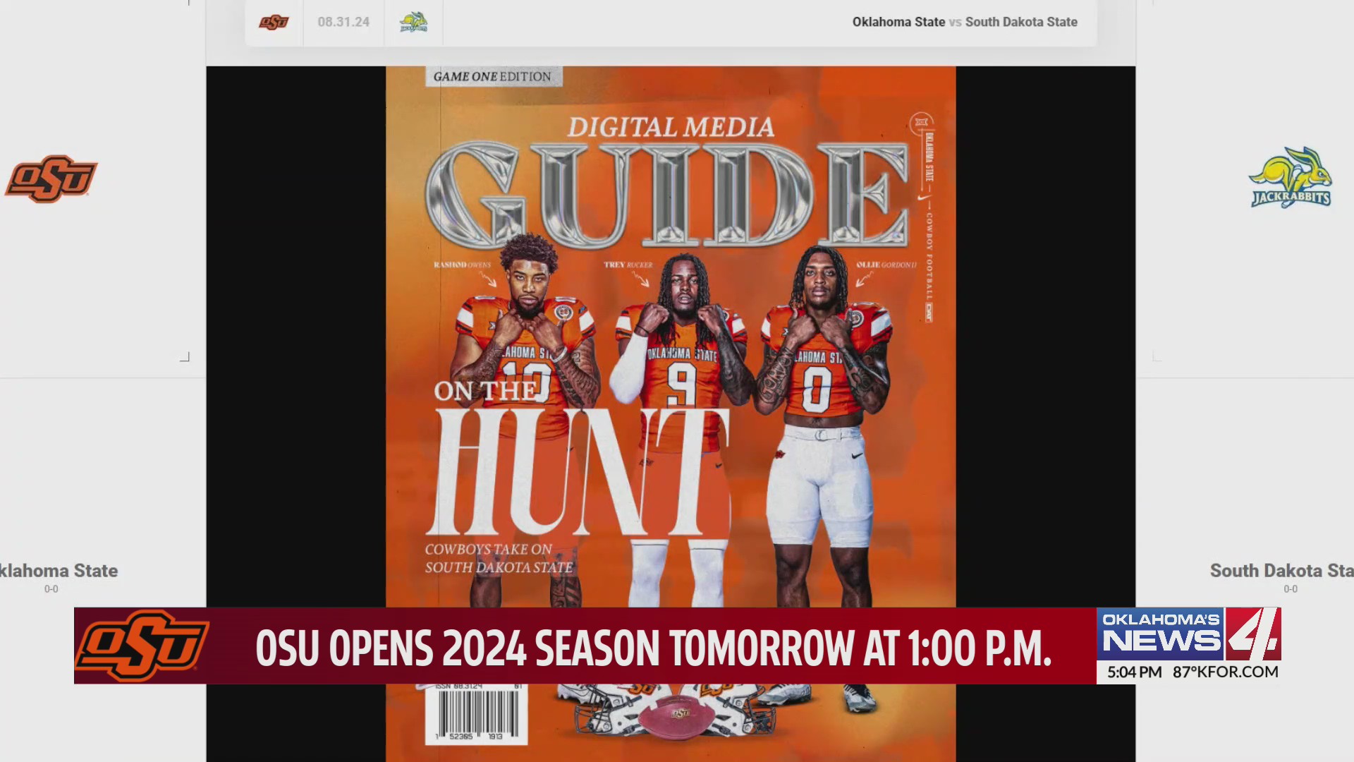 OSU Opens 2024 Season Tomorrow At 1 00 P M KFOR Com Oklahoma City 