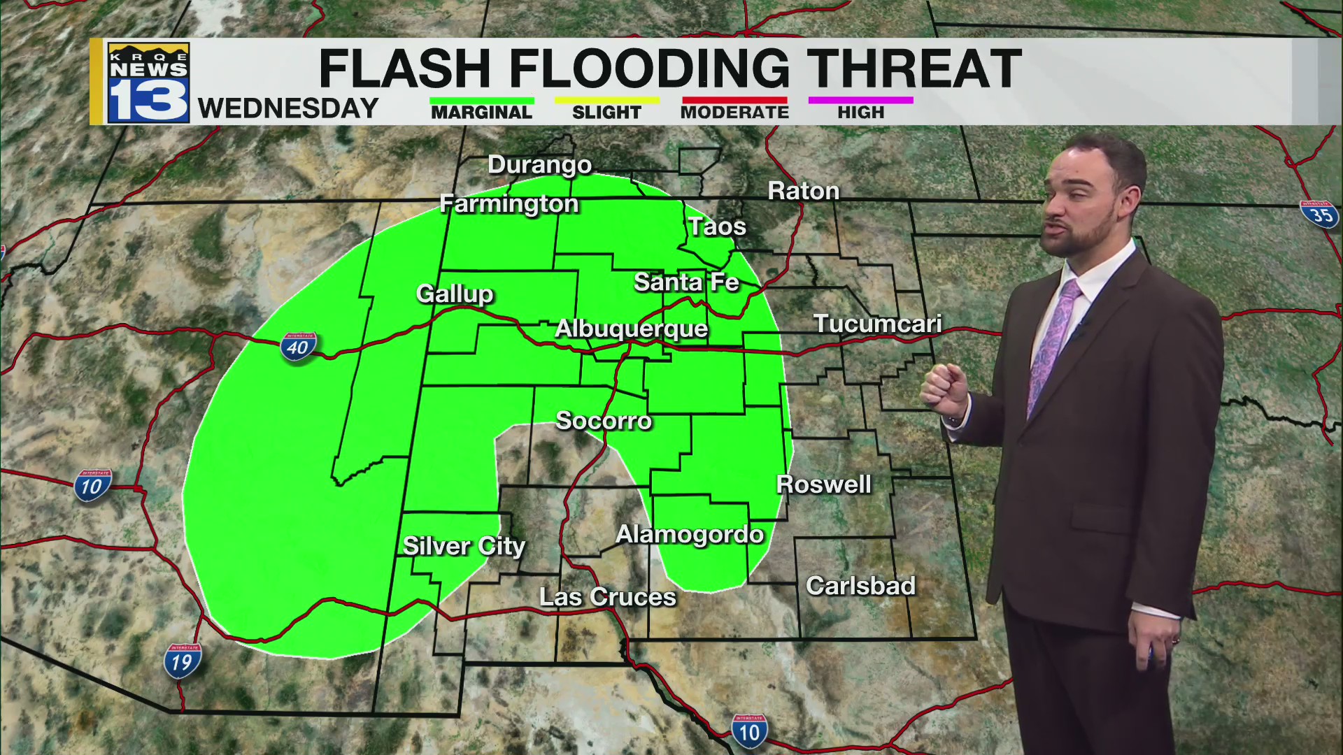 Storm chances increase moving forward – KRQE NEWS 13 – Breaking News ...