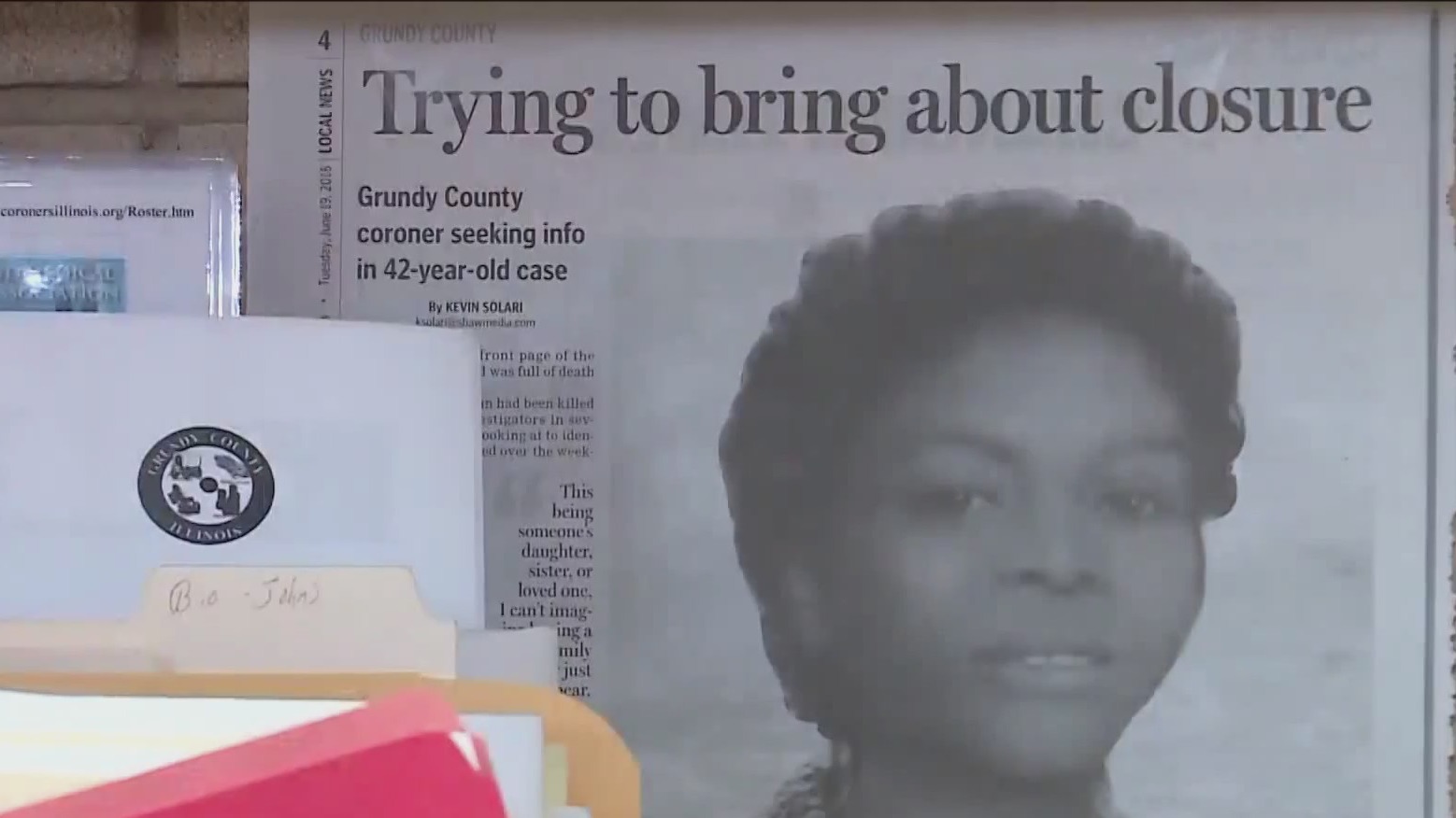 Authorities to identify victim in 1976 cold case in Grundy County – WGN-TV