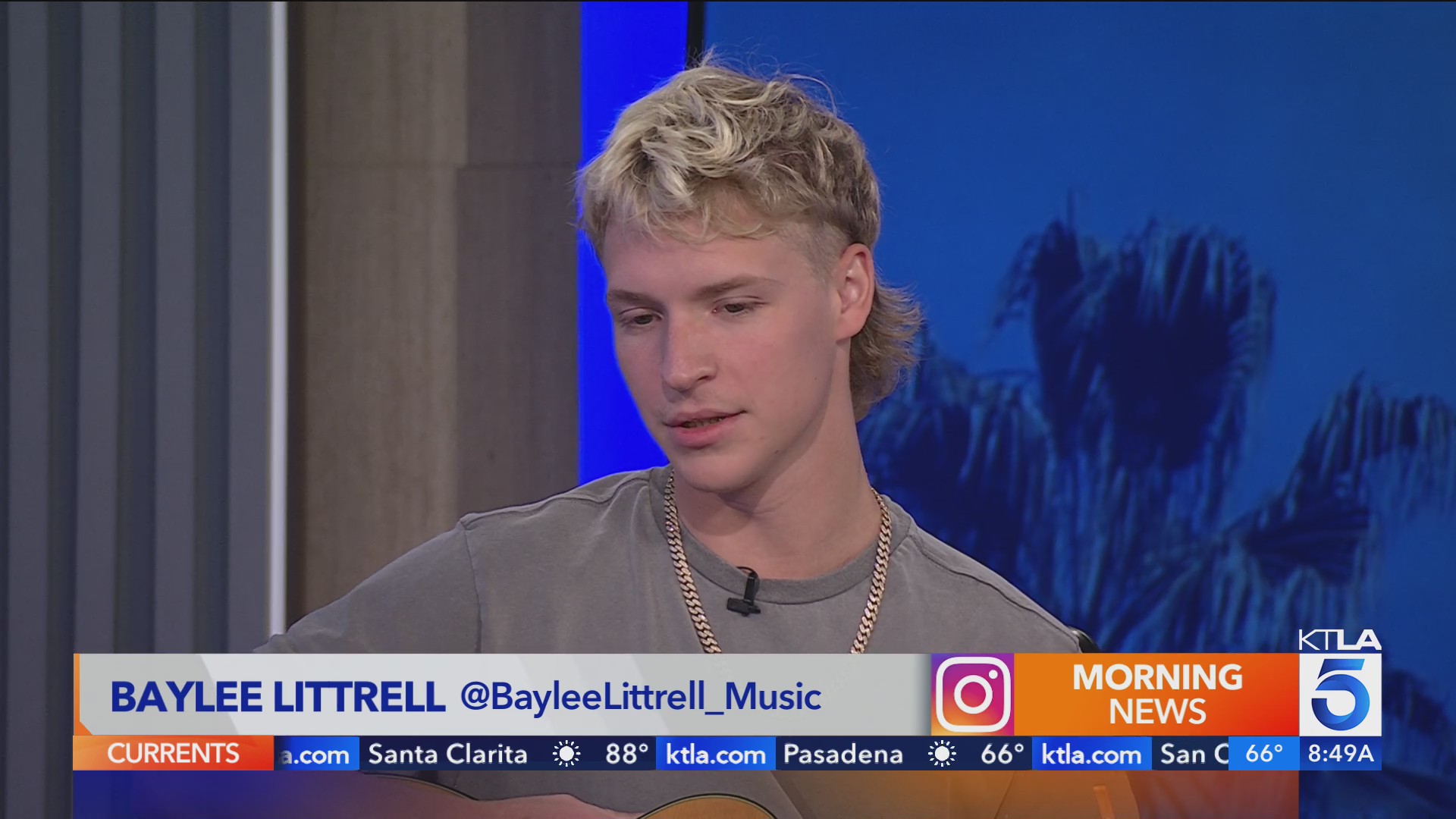 Baylee Littrell talks growing music career – KTLA