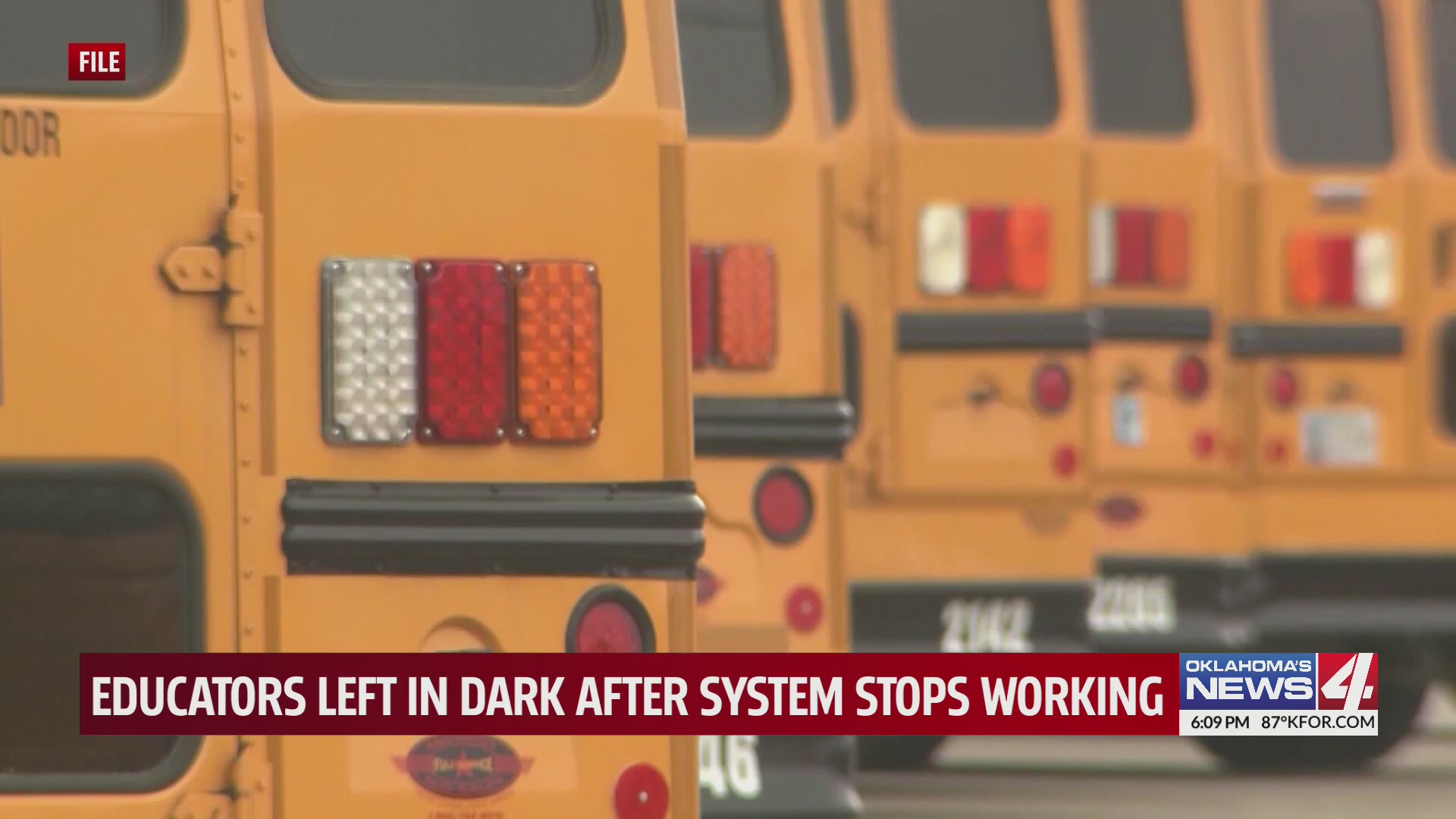Educators left in dark after system stops working Oklahoma City
