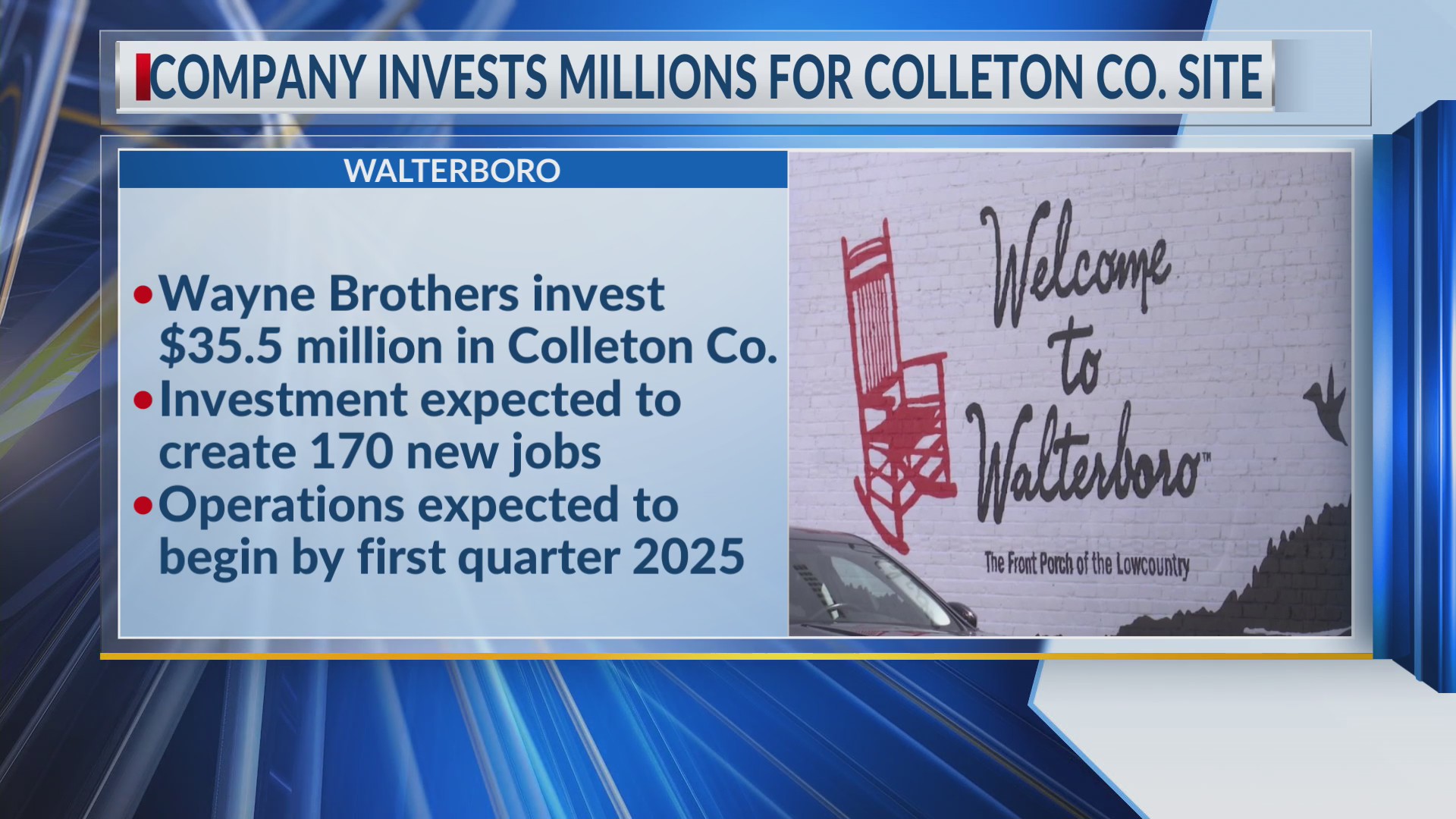 Construction company invests in Colleton County site creating new jobs ...