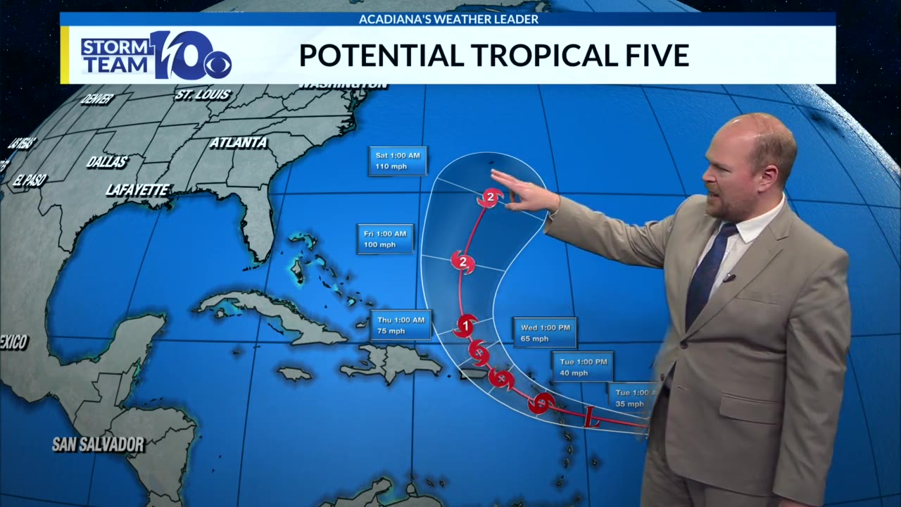 Potential Tropical Cyclone Five forecasted to become Ernesto this week ...