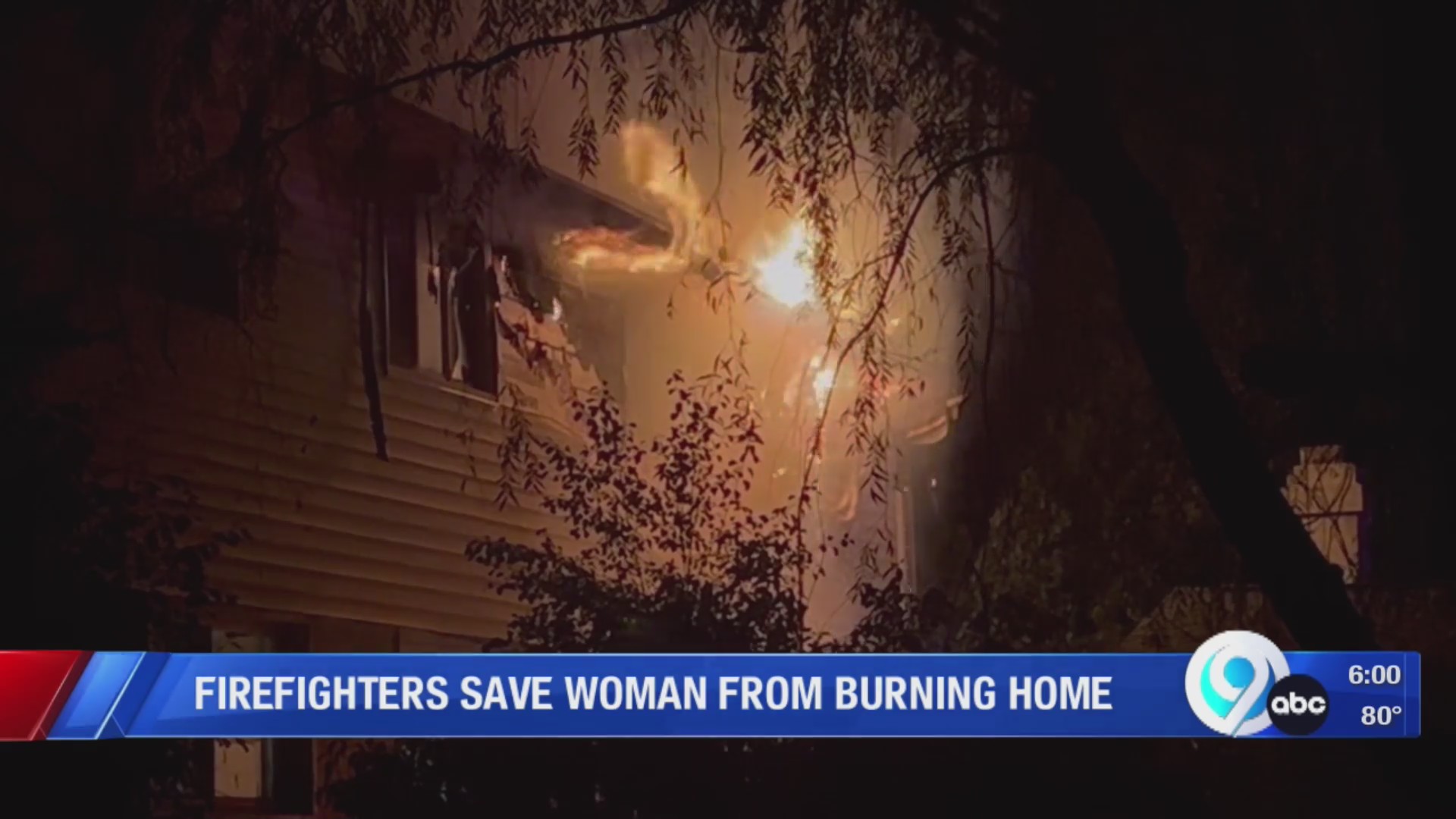 Syracuse firefighters rescue grandmother from burning home – WSYR