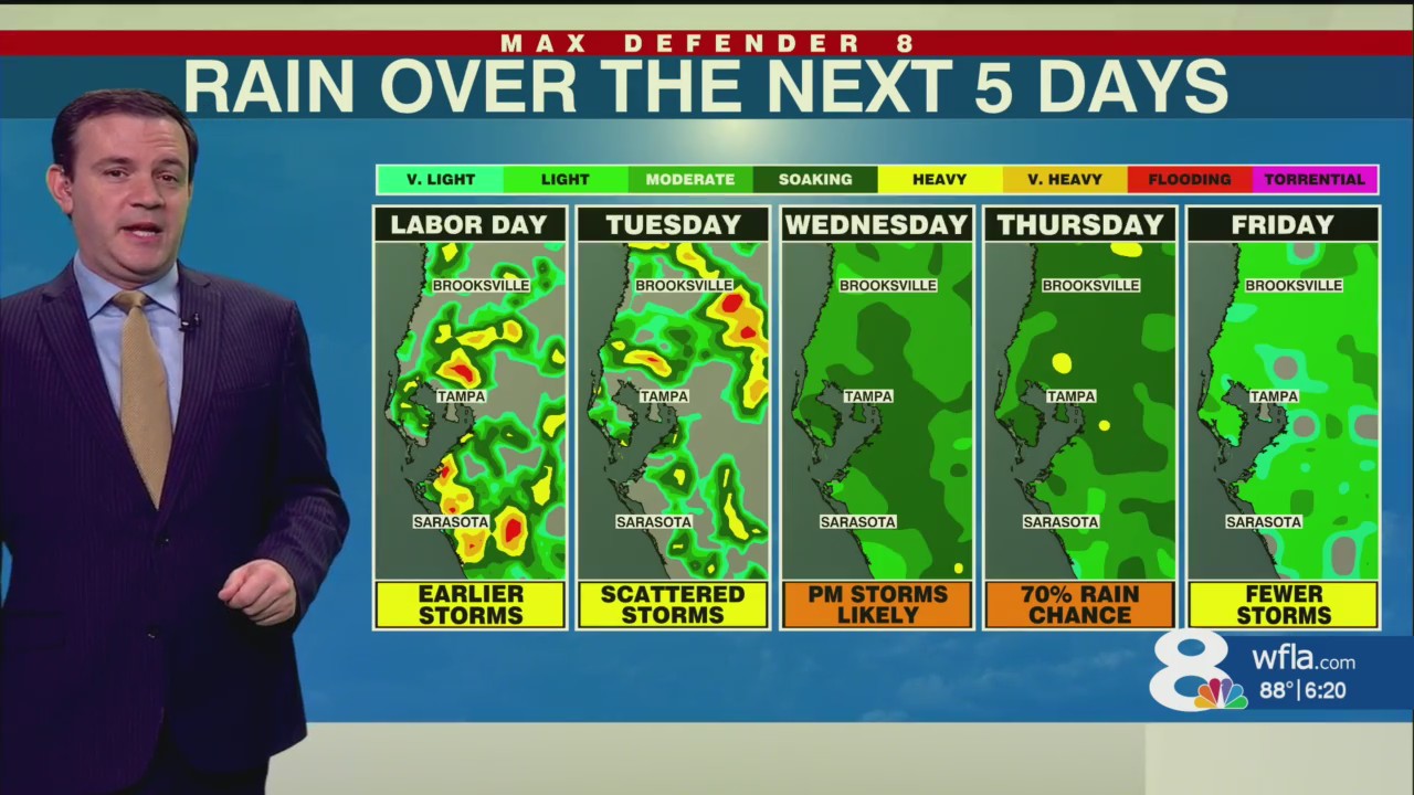 Monday Forecast – WFLA