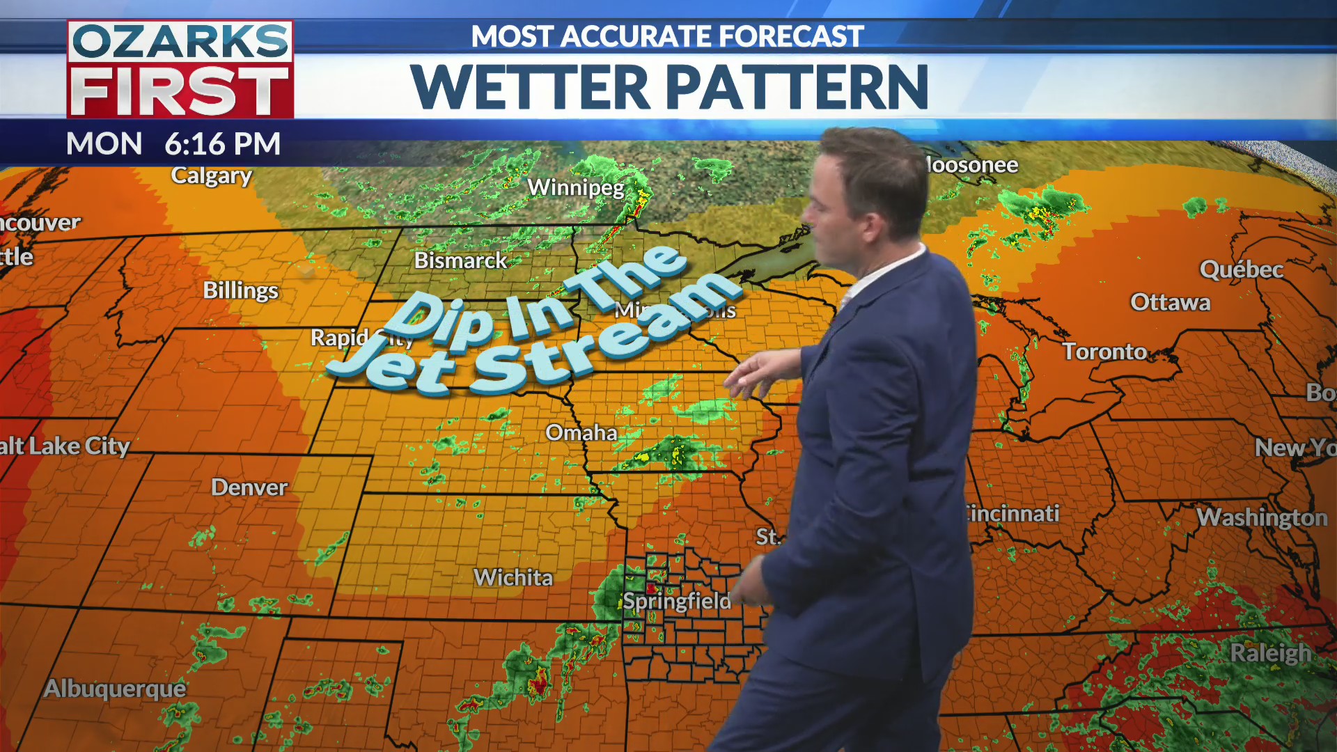 Rain relief giving way to blistering heat – KOLR – OzarksFirst.com