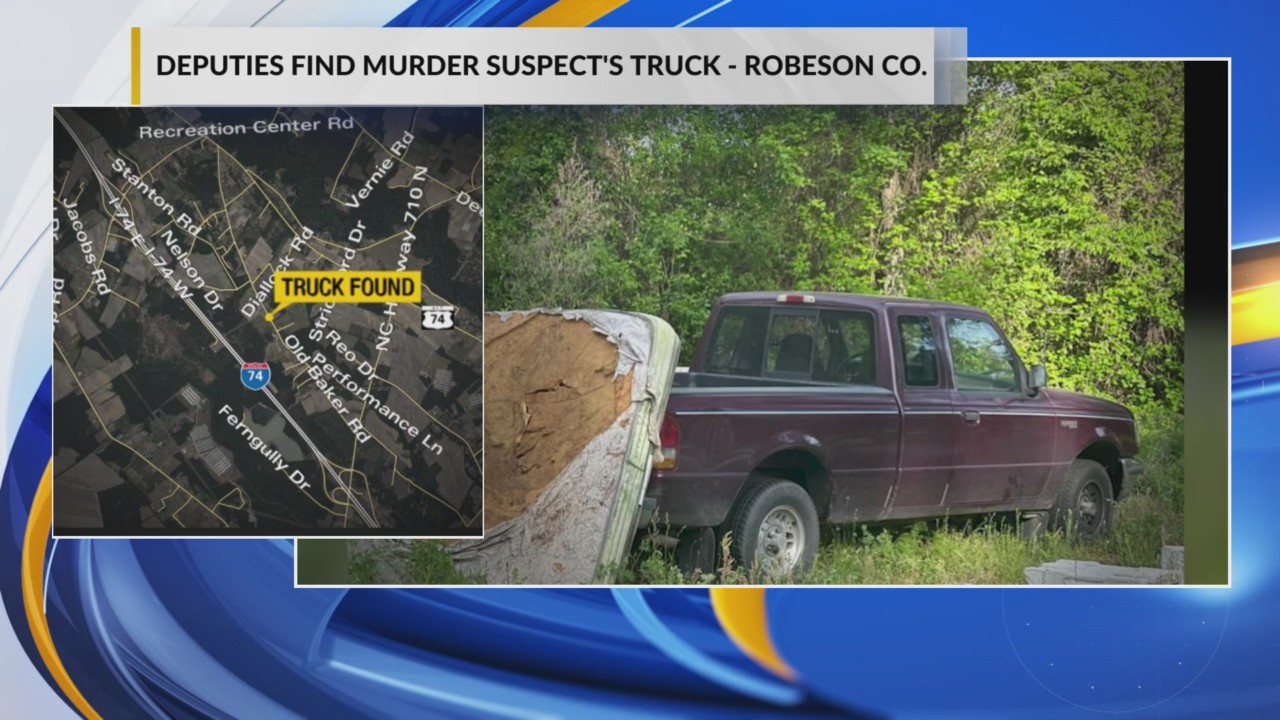 Truck of Robeson County man accused of killing his children’s mother ...