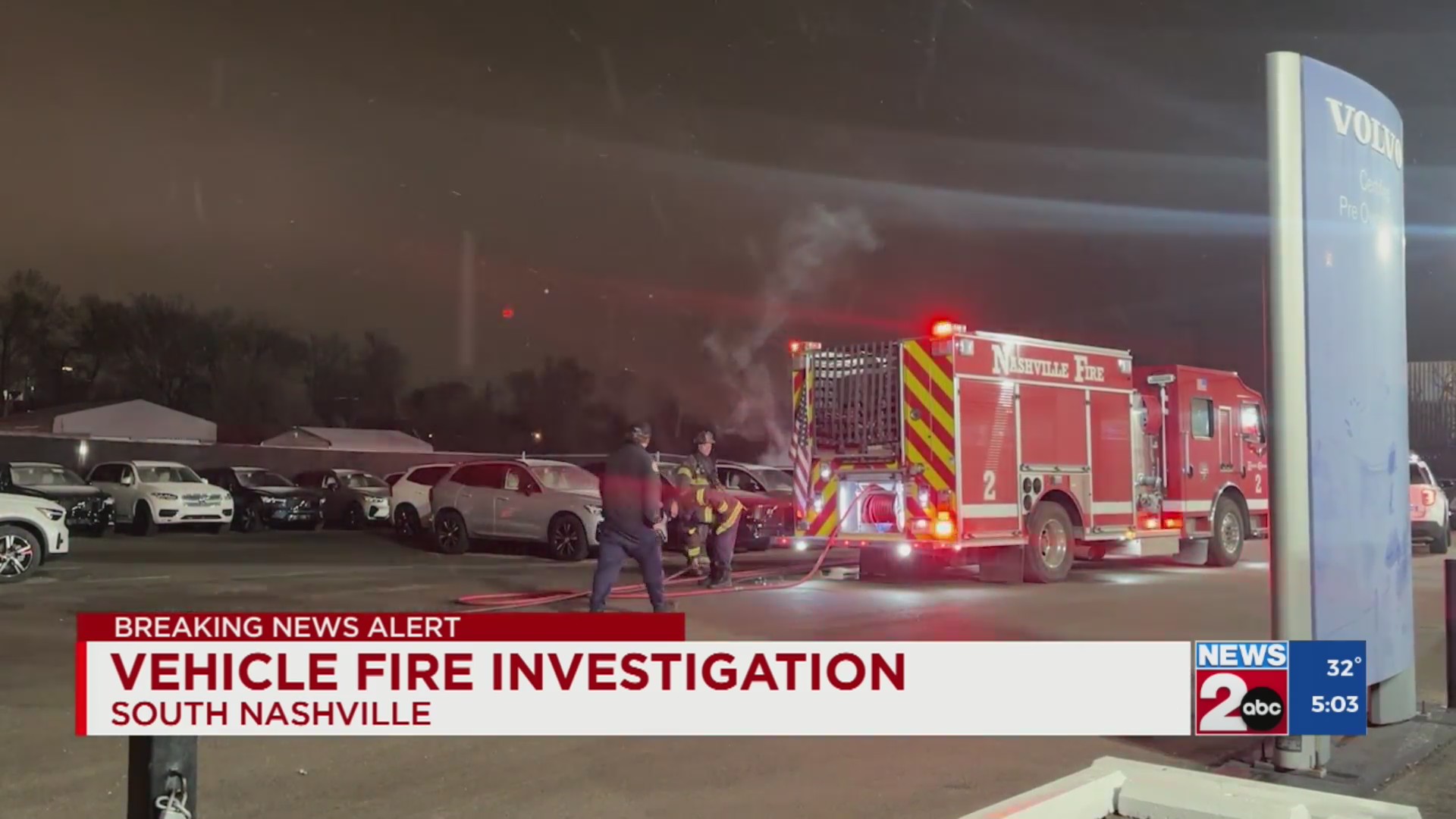 Officials investigating vehicle fire in South Nashville – WKRN News 2