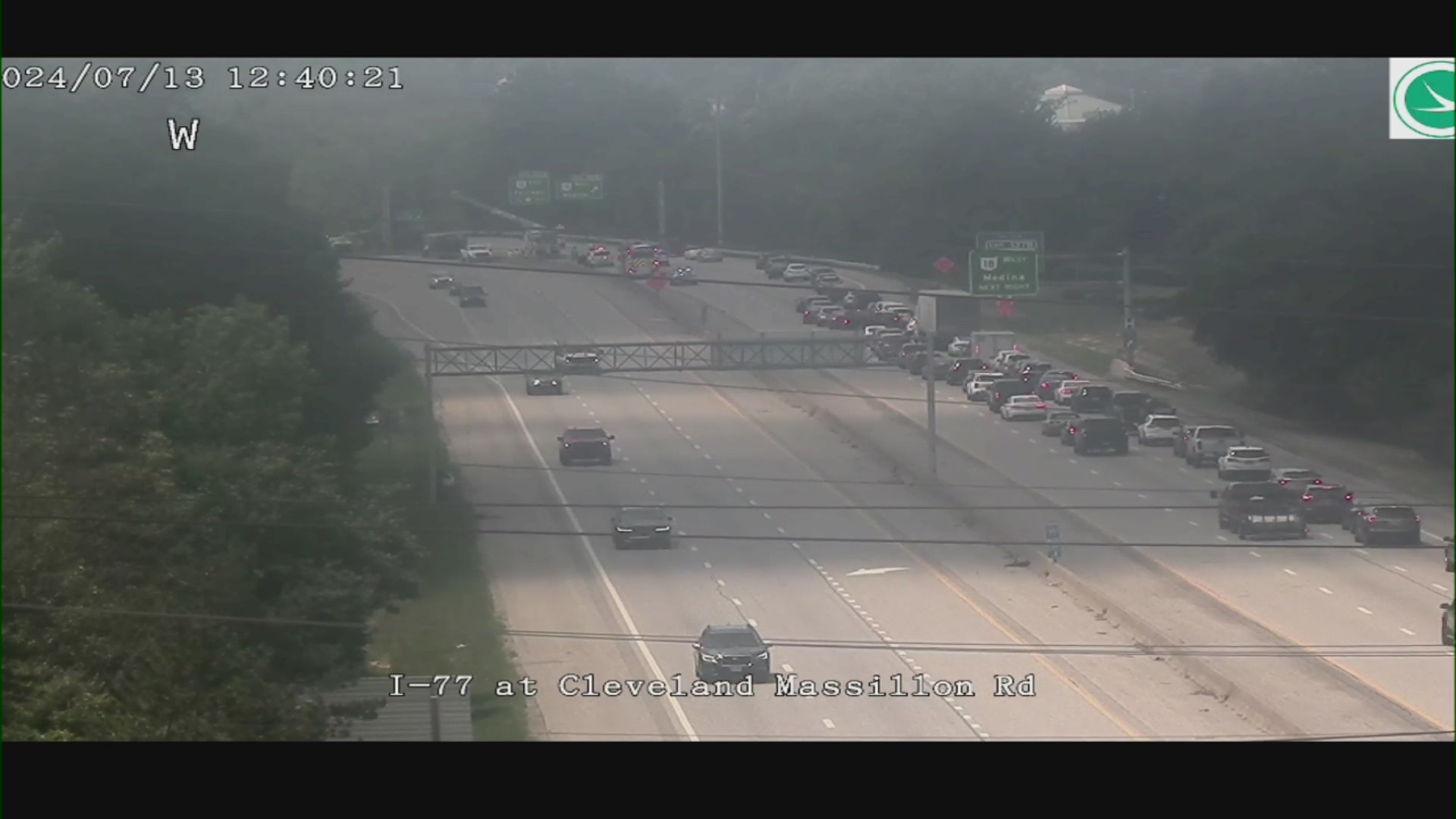 Lanes closed on I-77 in Akron – Fox 8 Cleveland WJW