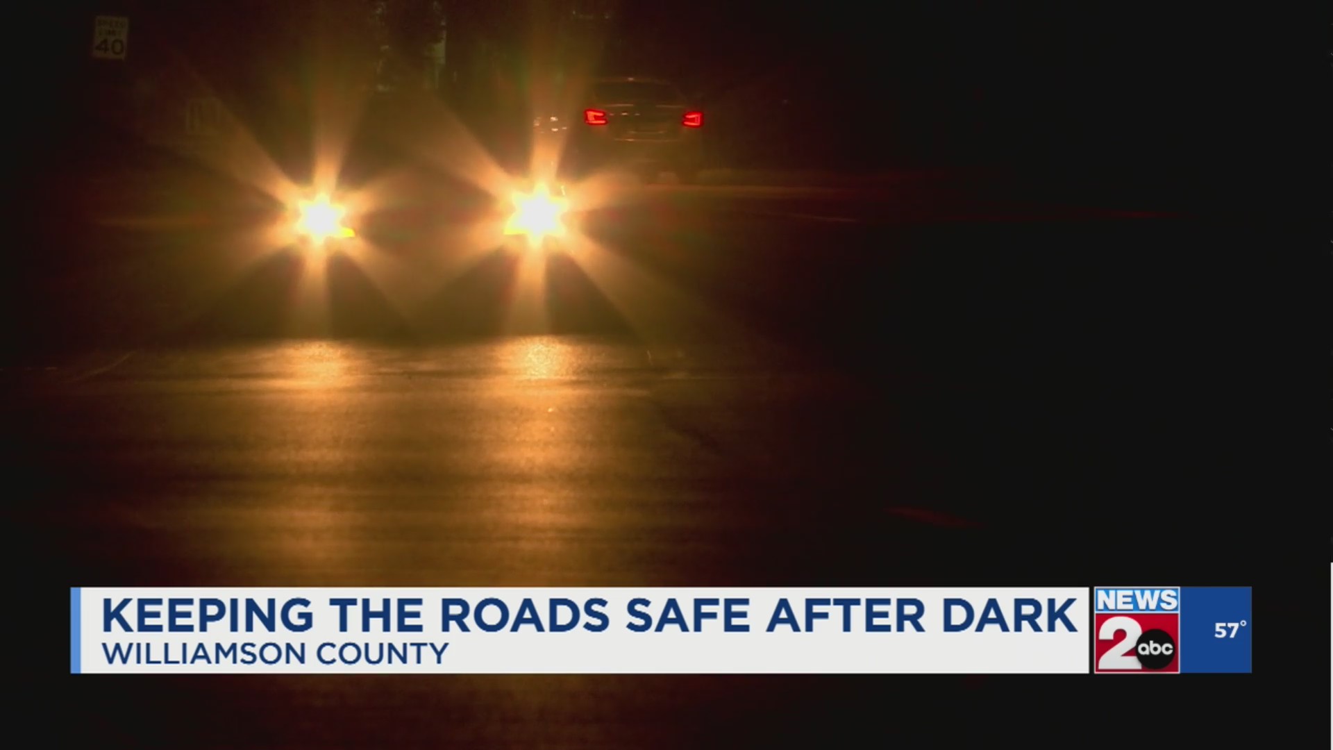 Keeping the roads safe after dark in Williamson County – WKRN News 2