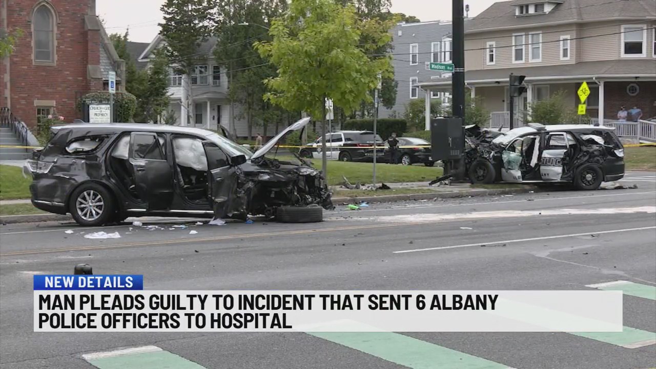 Man pleads guilty to incident that sent six Albany officers to the ...