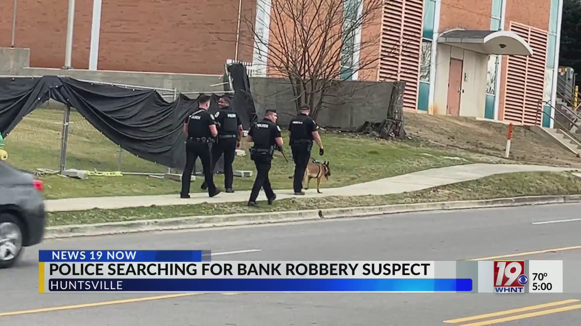 Police Searching for Bank Robbery Suspect | Feb. 6, 2025 | News 19 at 5 ...