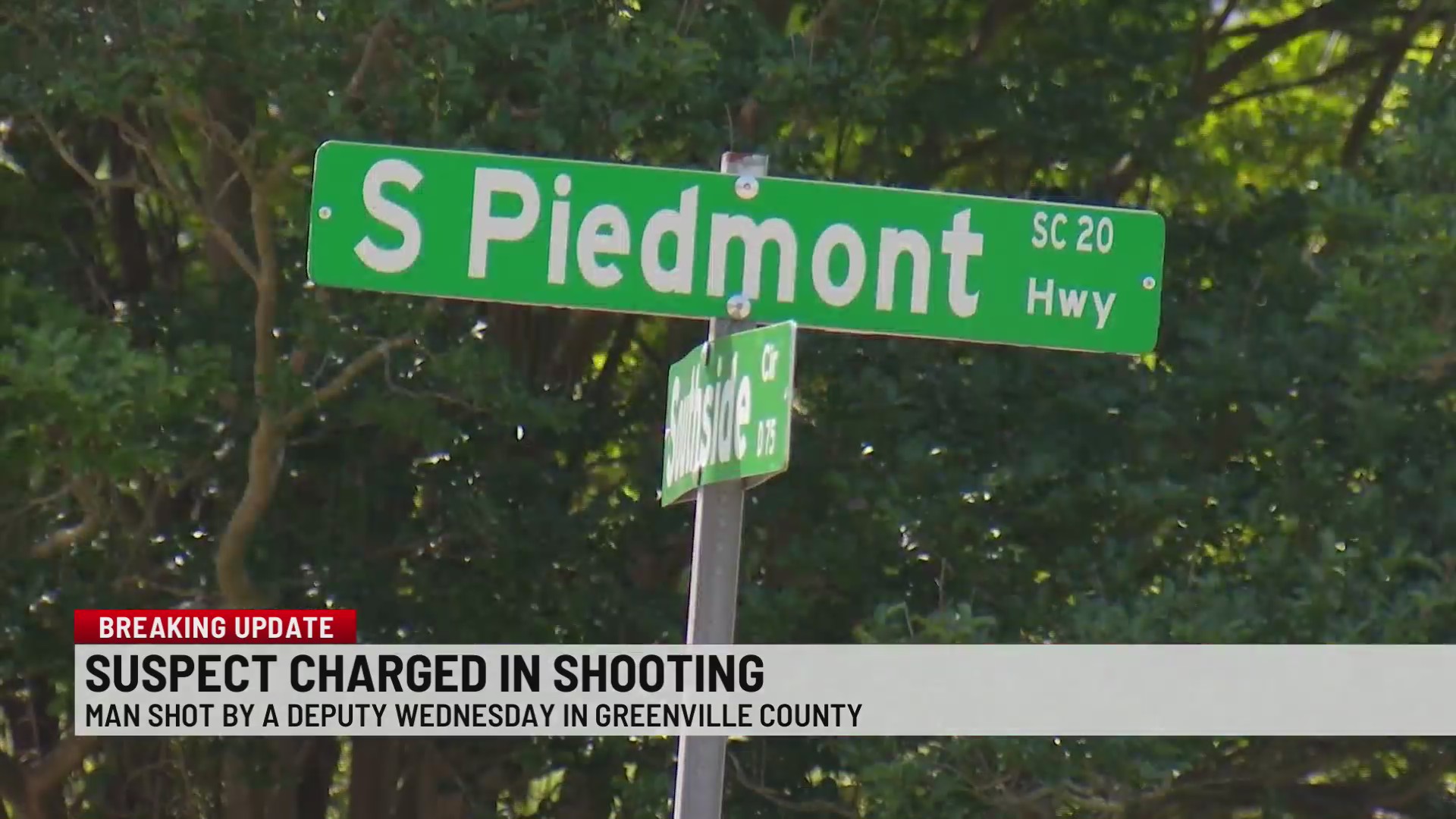 Suspect charged in Greenville Co. deputy-involved shooting – WSPA 7NEWS