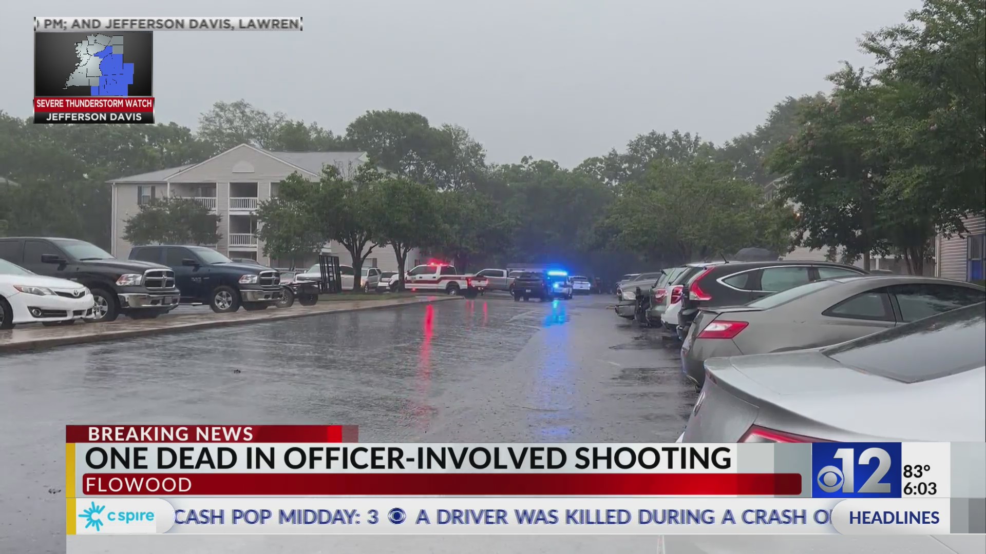 One killed in officer-involved shooting at Flowood apartment complex – WJTV