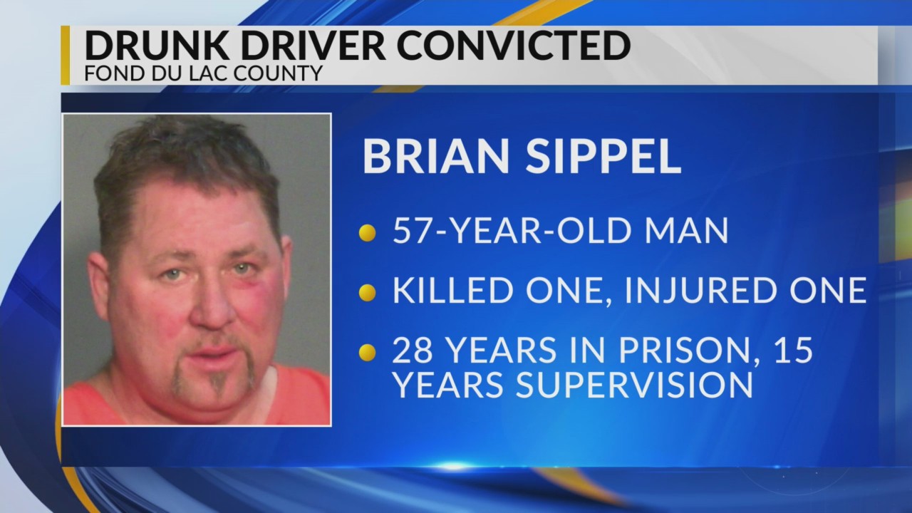 Oshkosh man convicted in deadly drunken driving crash sentenced 28 ...