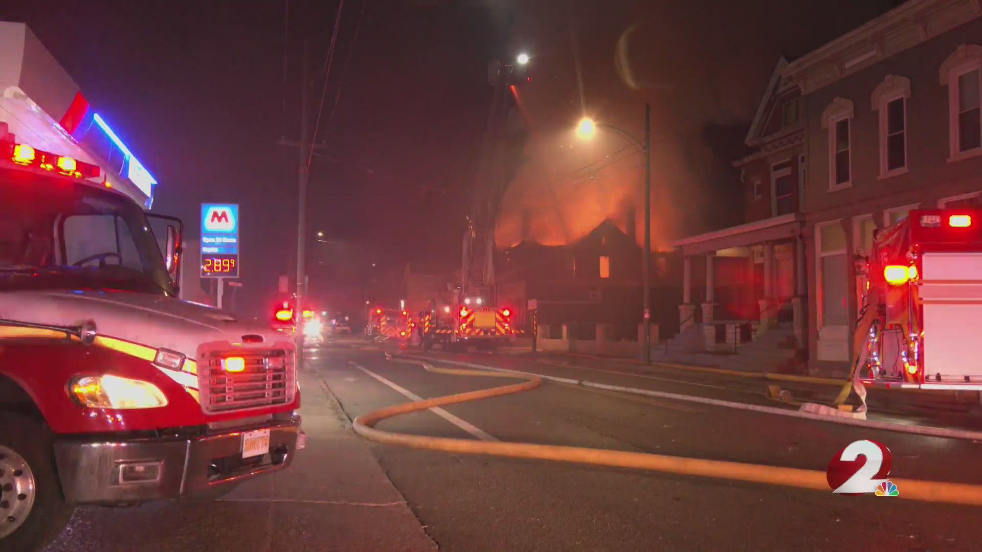 Smoke billows across the sky as crews tackle fire – WDTN.com