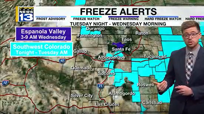 Cooler Air to Arrive Midweek in New Mexico – KRQE NEWS 13 – Breaking ...
