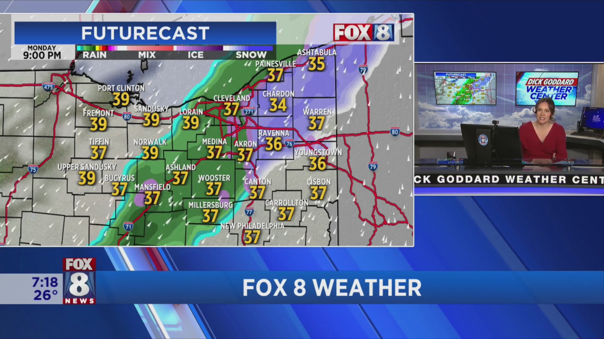 Weekend brings freezing temps, more snow – Fox 8 Cleveland WJW