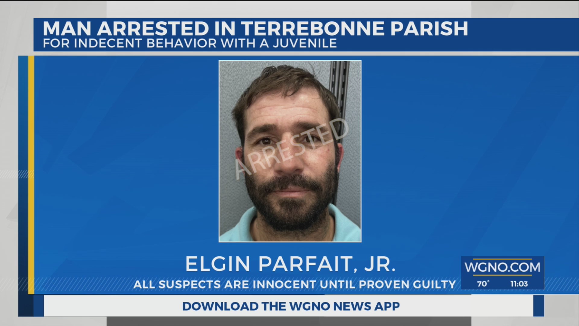 Terrebonne Parish man arrested on child abuse allegations – WGNO