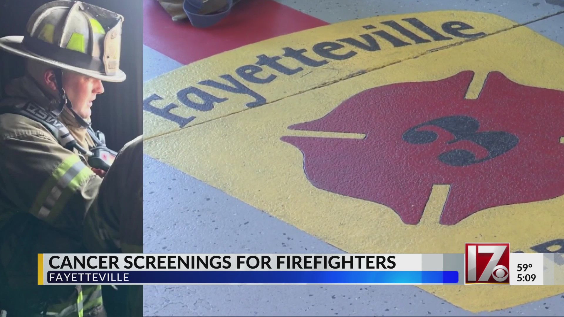 Cancer screenings for firefighters in Fayetteville – CBS17.com