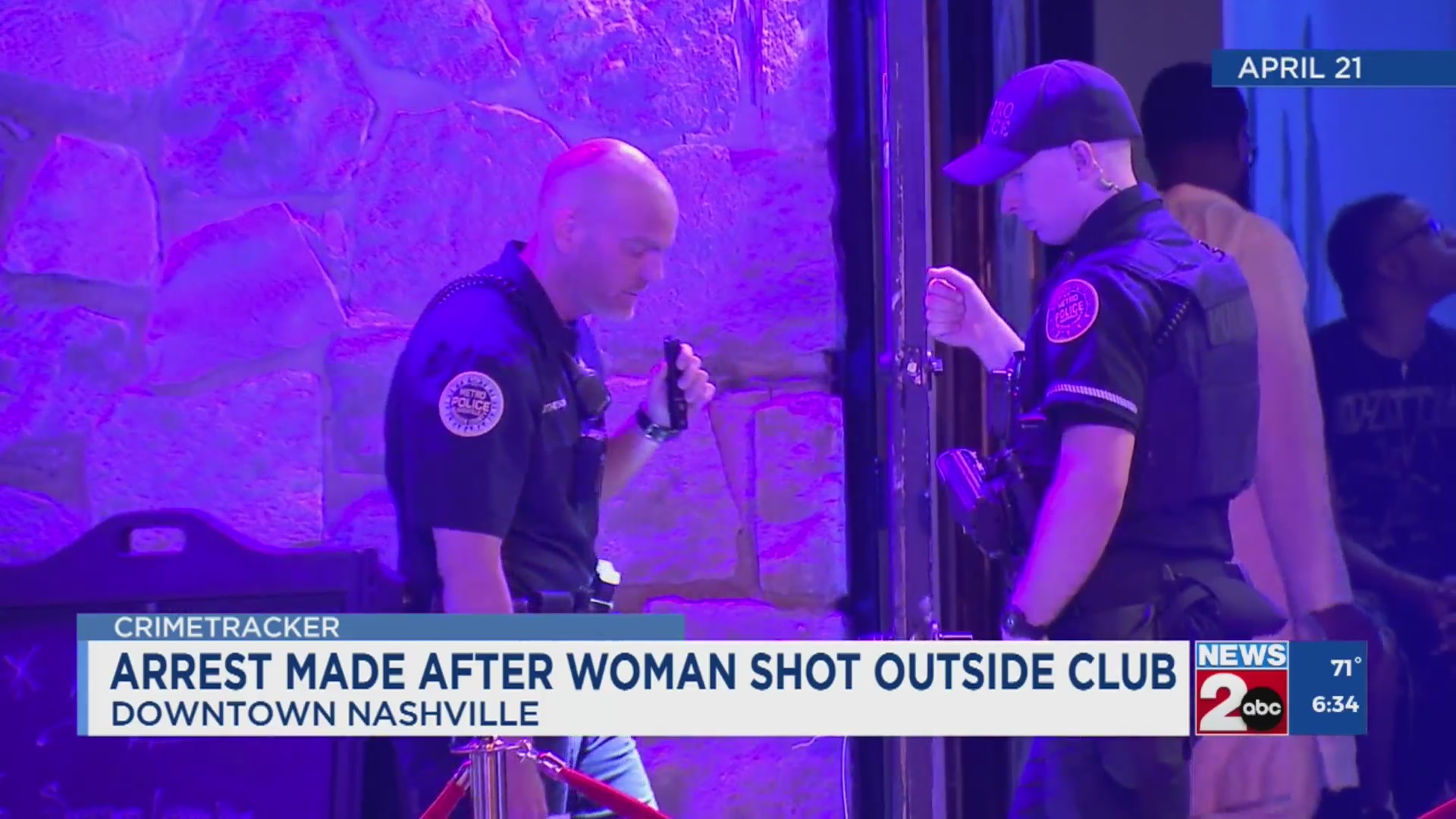 Man charged in connection with shooting downtown – WKRN News 2