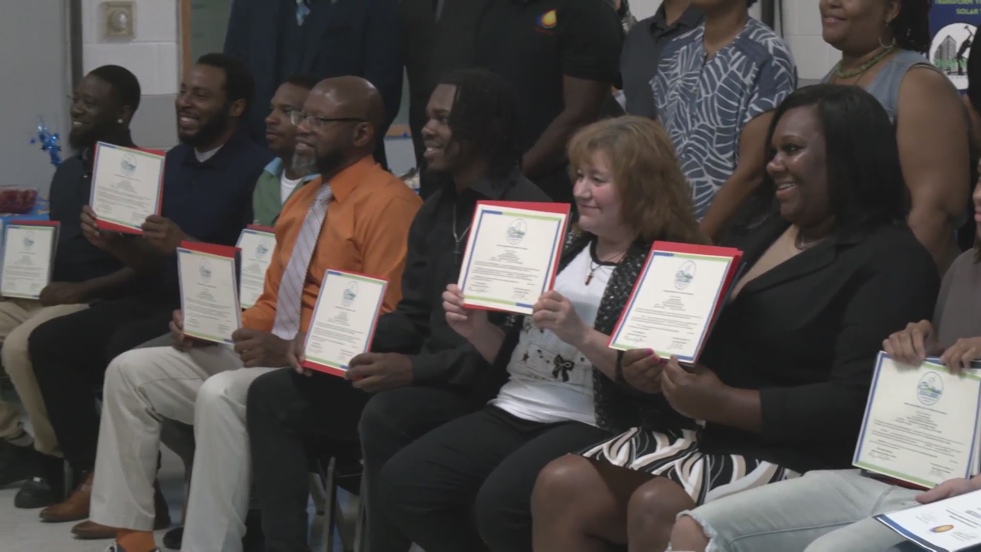 Solar Gradutes Rockford graduates who received solar energy certifications are already ...