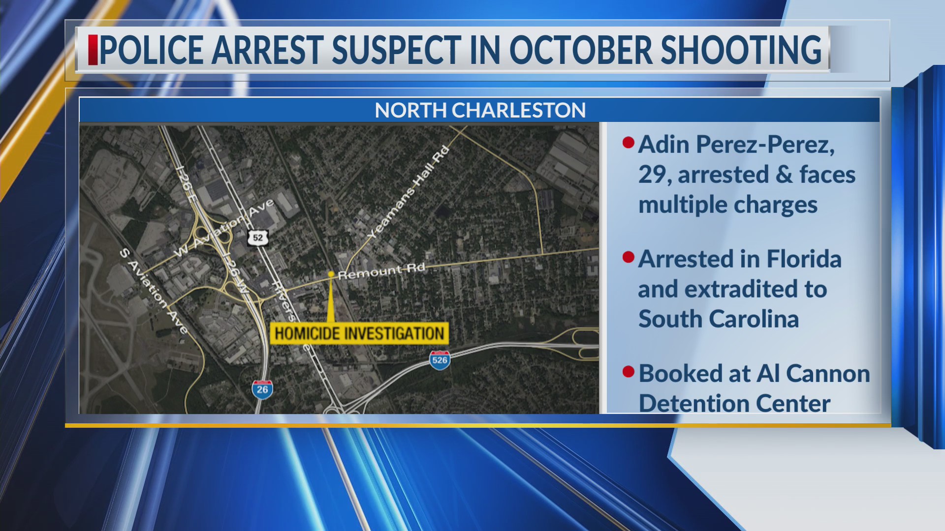 Police arrest suspect in fatal North Charleston club shooting – WCBD News 2