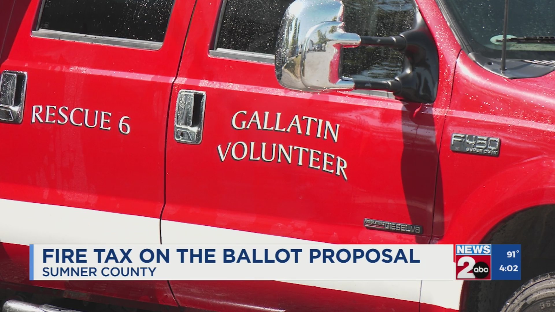 Fire tax on the ballot proposal in Sumner County – WKRN News 2