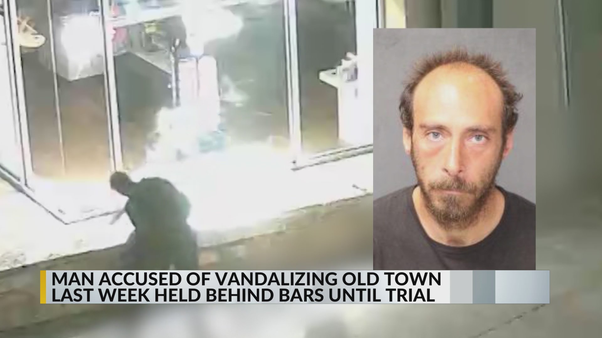 Man accused of vandalizing Old Town held behind bars until trial – KRQE ...