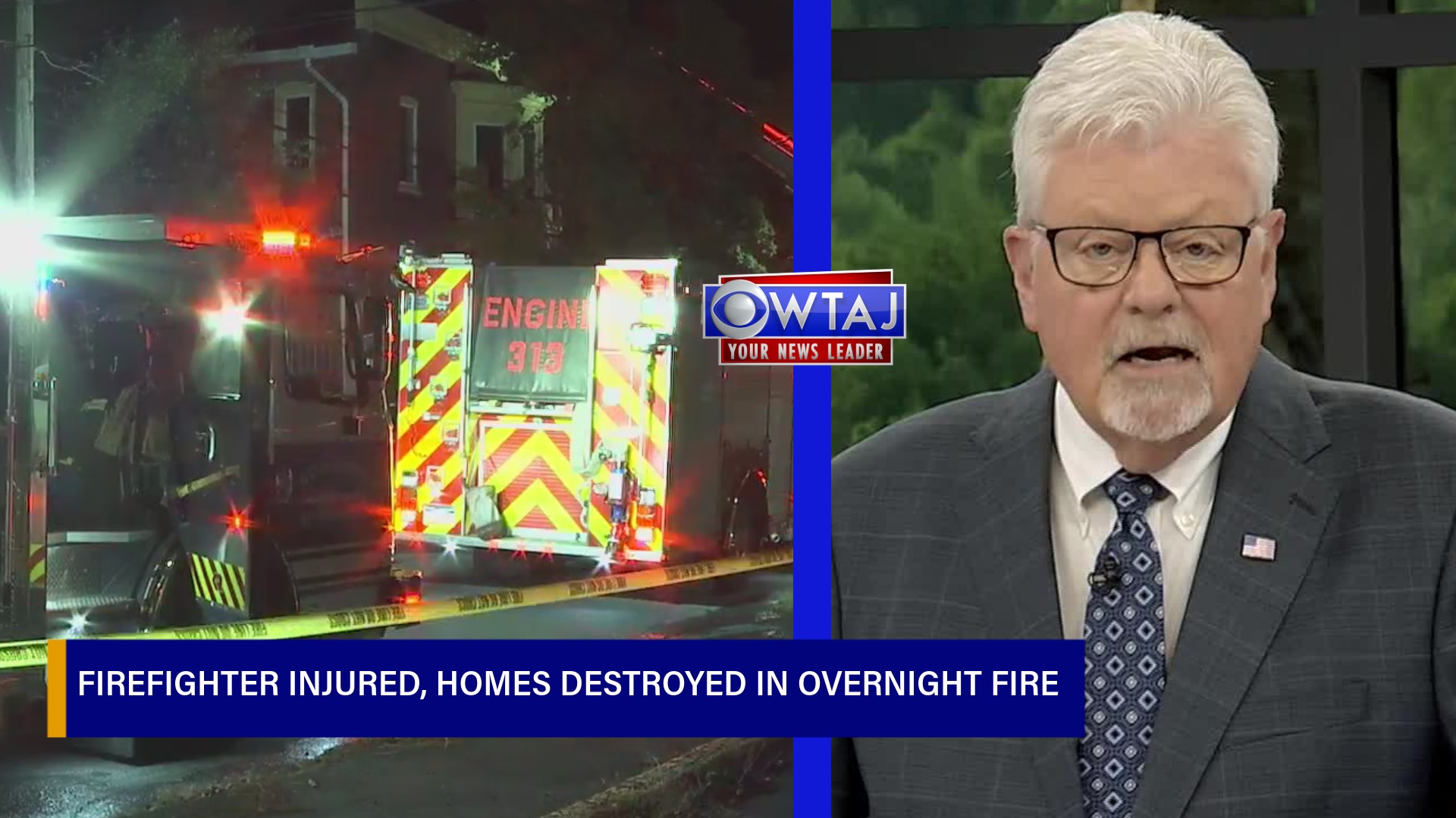 Firefighter injured, homes destroyed in overnight Altoona fire – WTAJ ...