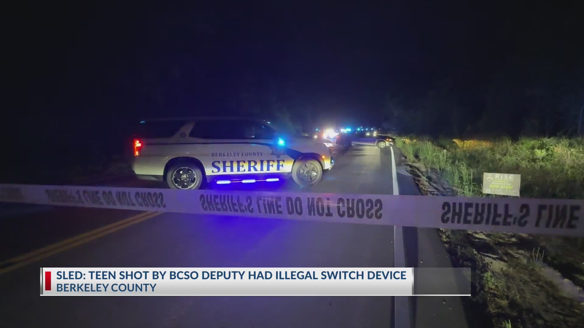 Teen shot by Berkeley County deputy had illegal switch on firearm: SLED ...
