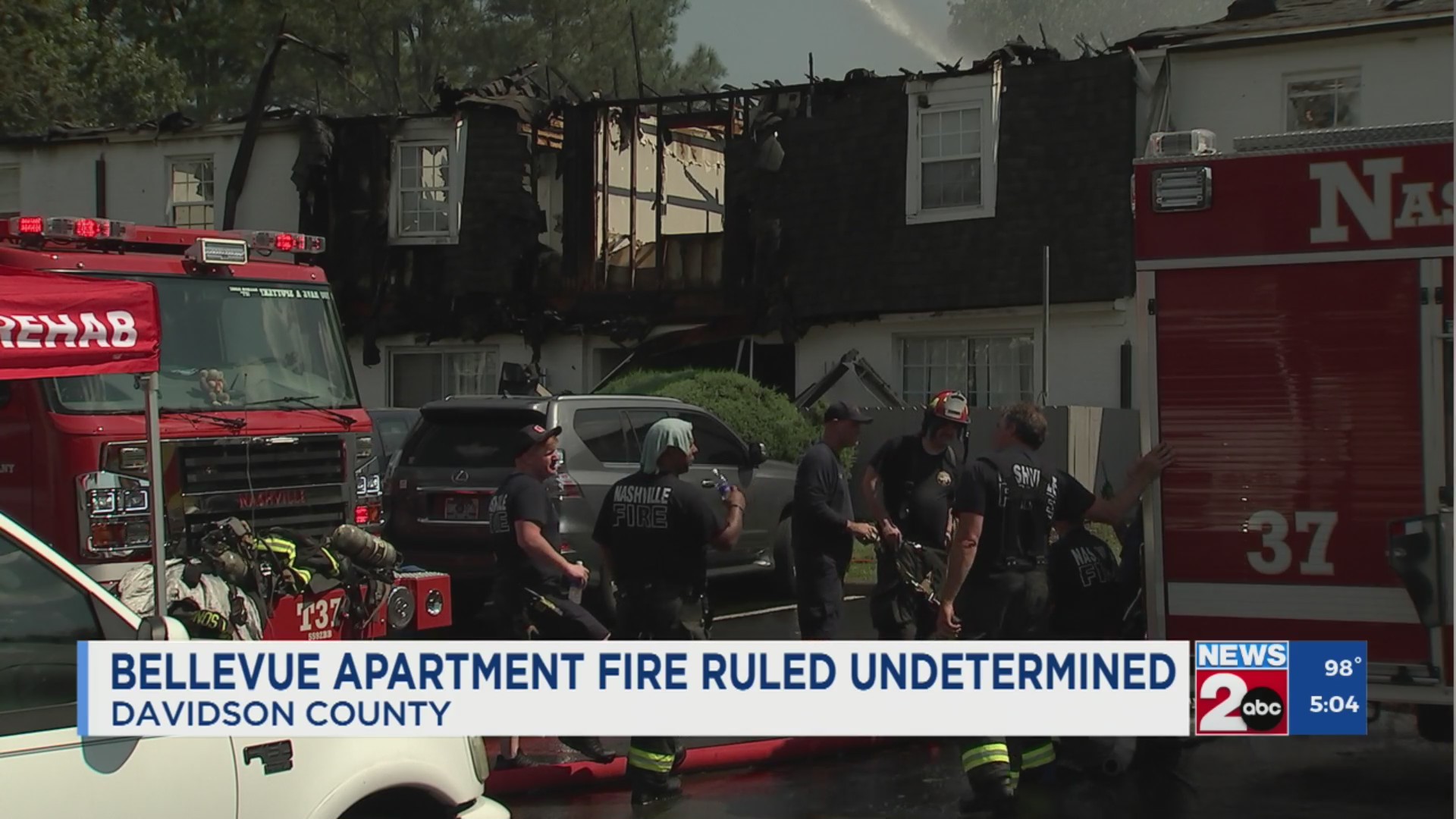 Bellevue apartment fire ruled undetermined – WKRN News 2