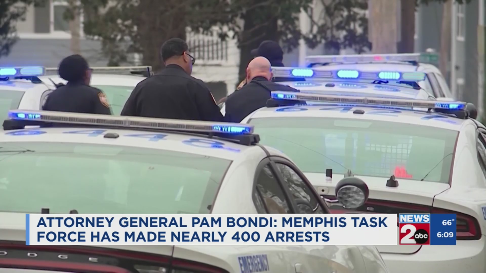 AG Pam Bondi: Memphis Task Force has made nearly 400 arrests – WKRN News 2