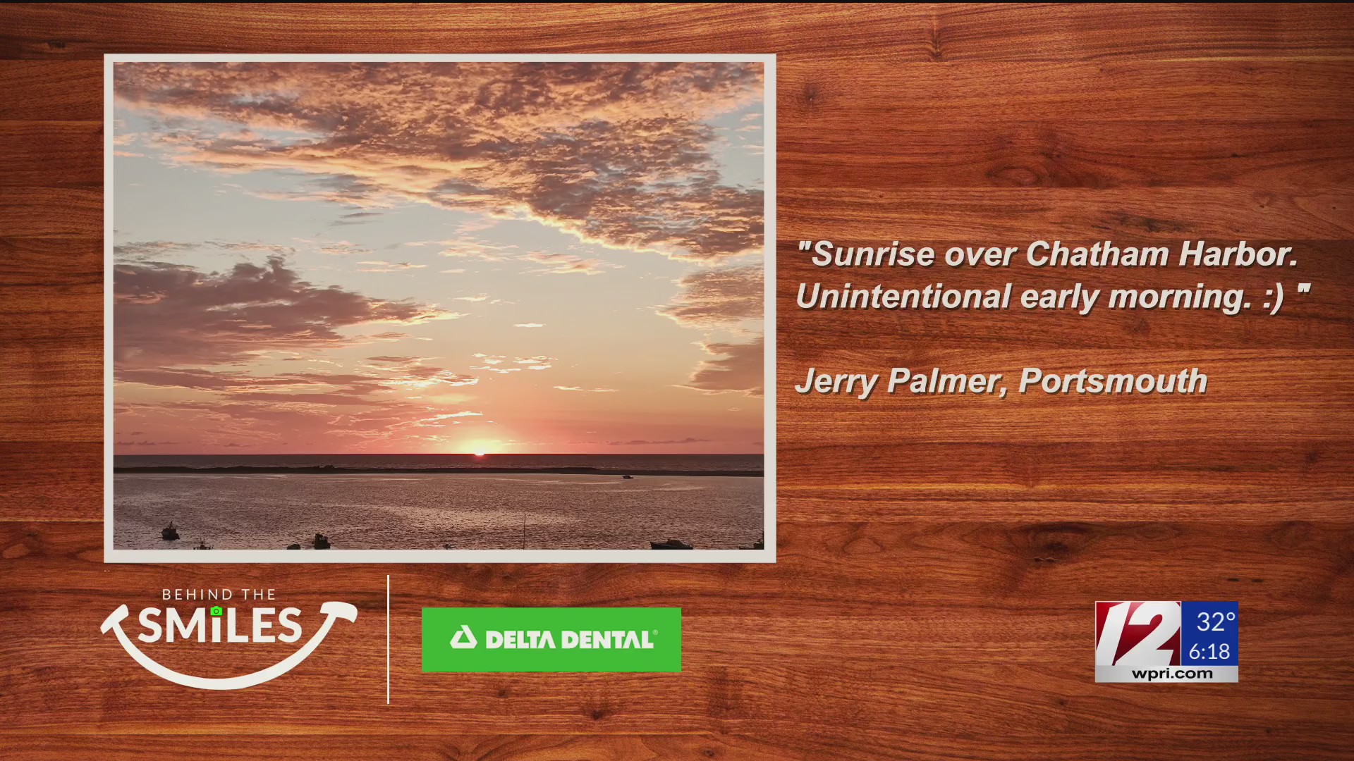 Behind the Smiles Photo for 11/13/24 from Jerry Palmer of Portsmouth ...