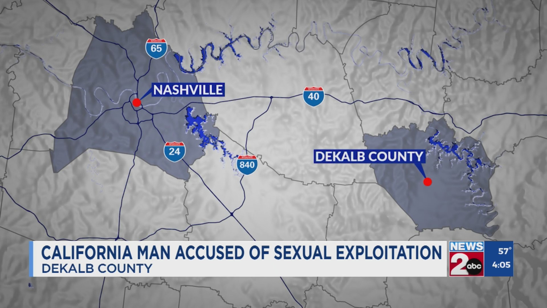 California man accused of sexual exploitation – WKRN News 2