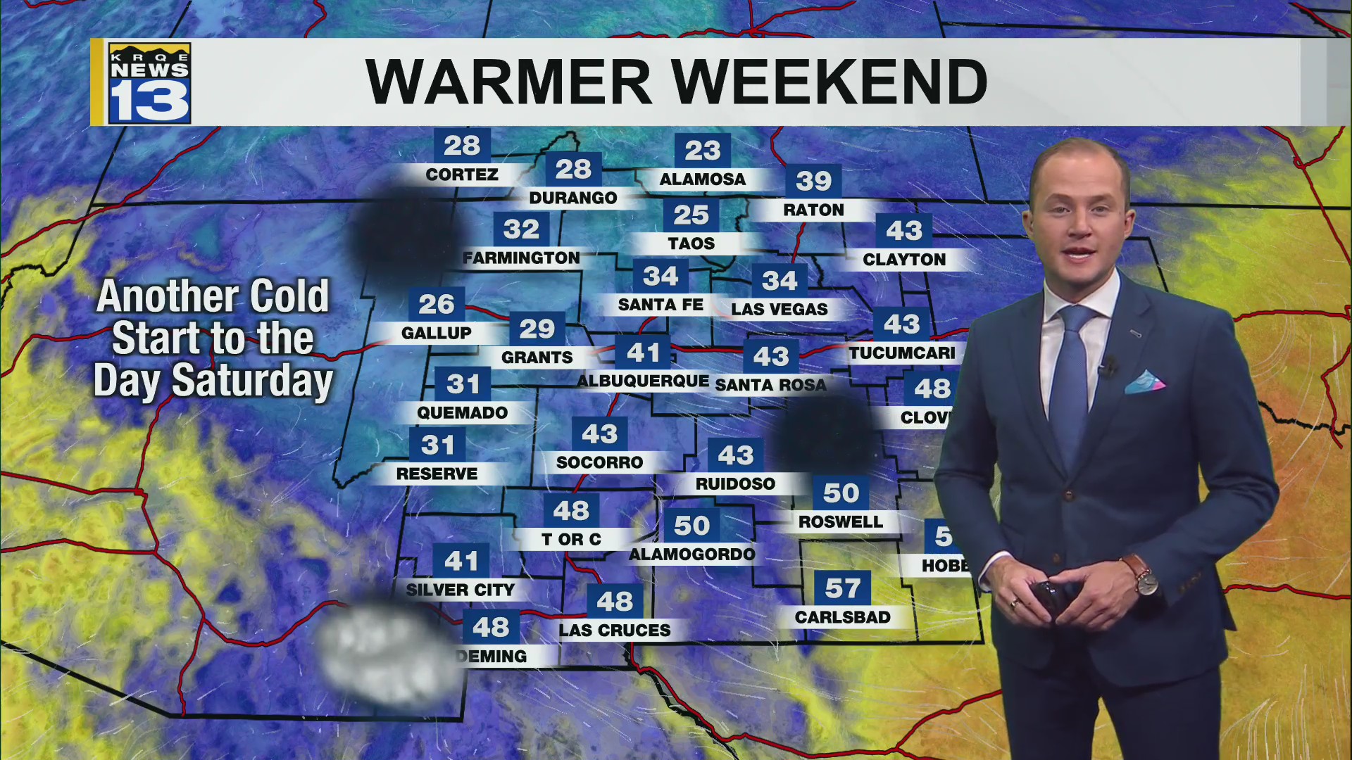 Very fall-like weather continues into the weekend – KRQE NEWS 13 ...