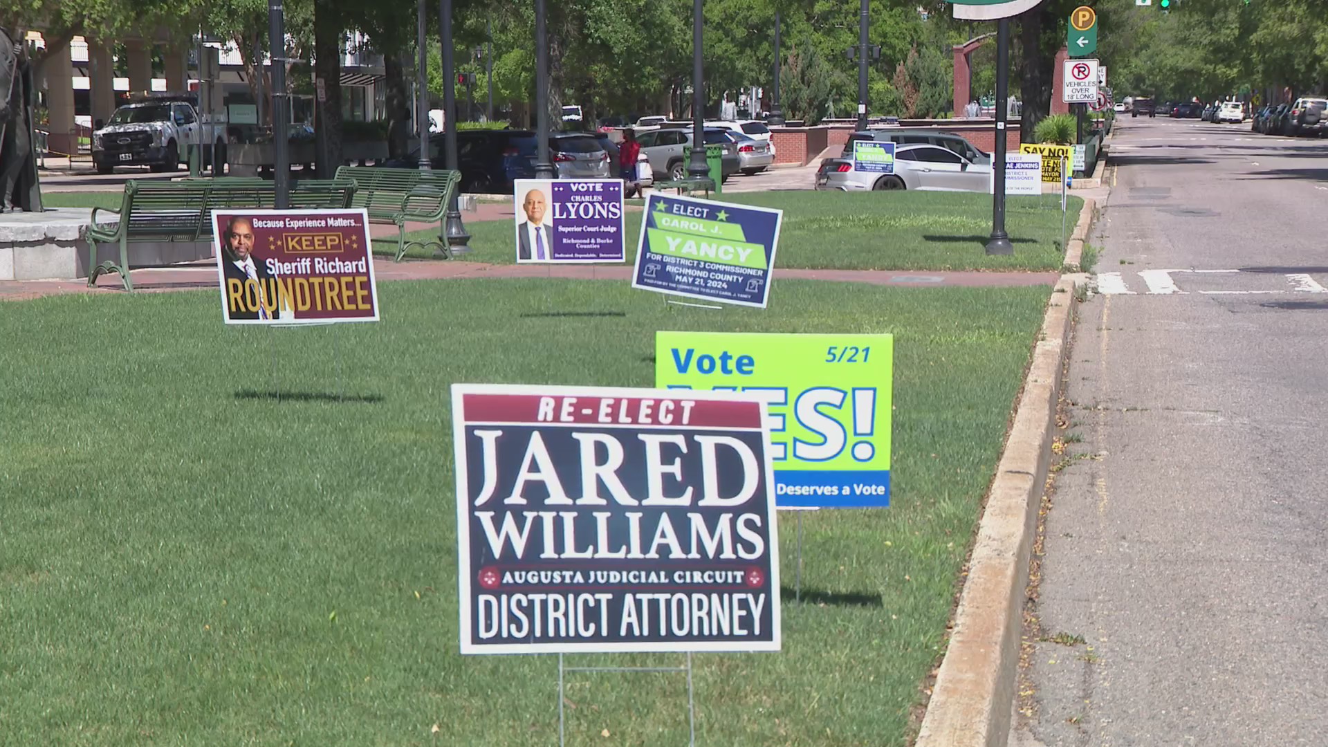 Augusta campaign signs draw complaints and prompt actions – WJBF