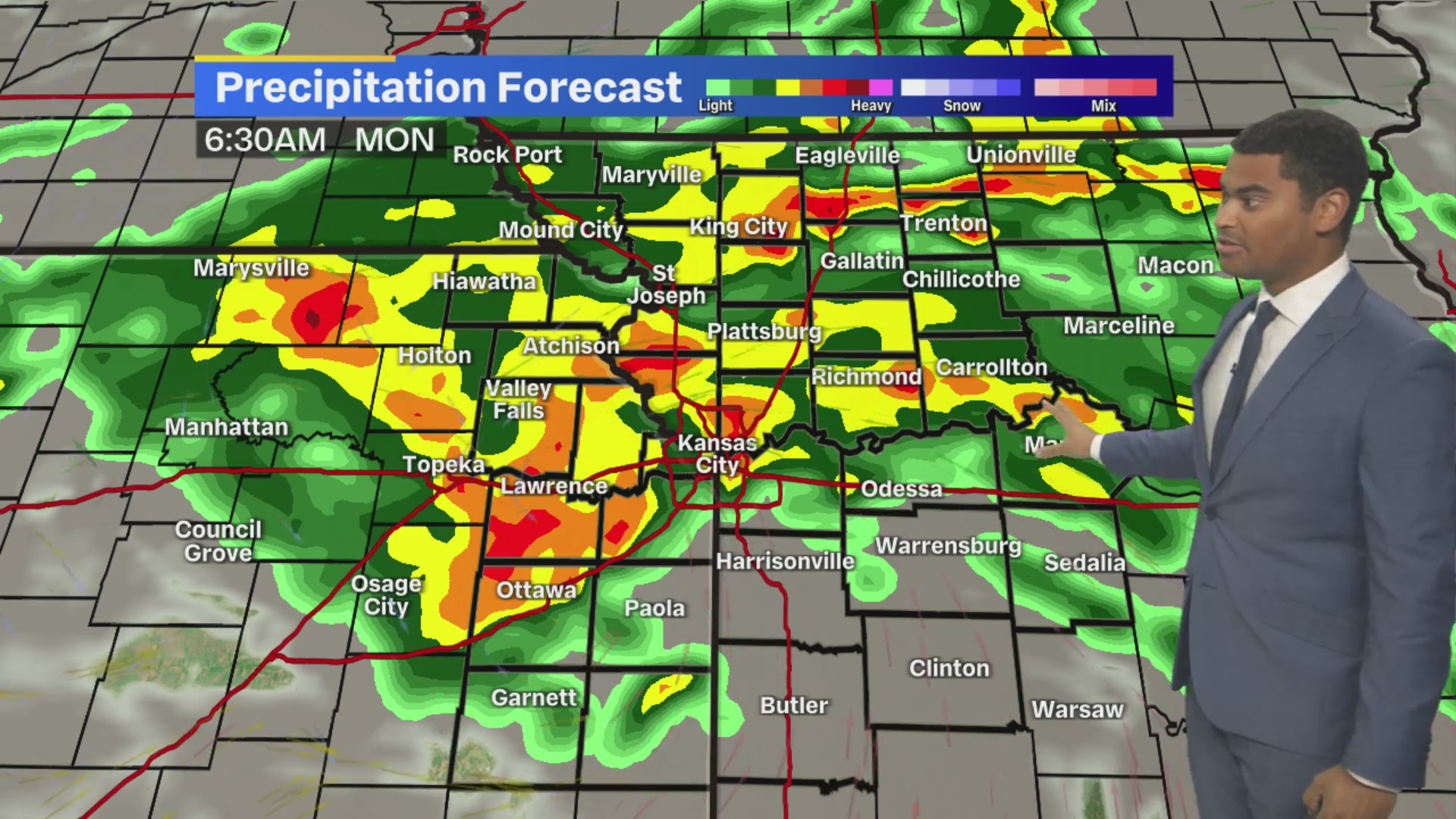 Scattered rain late today – FOX 4 Kansas City WDAF-TV | News, Weather ...