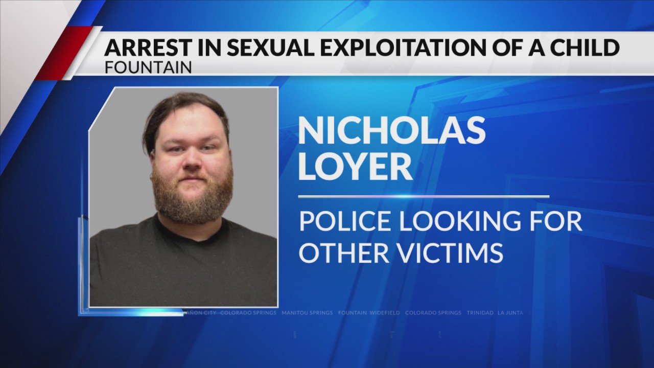 Fountain man arrested on charges of child exploitation – FOX21 News ...