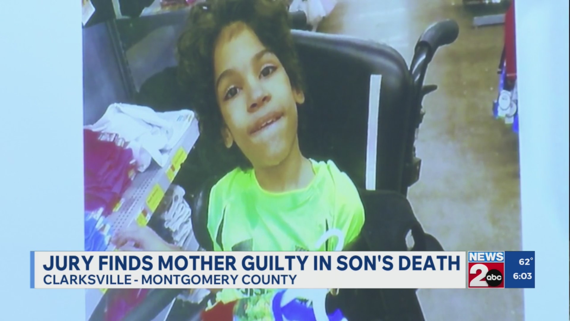 Clarksville mother found guilty after son starved to death – WKRN News 2
