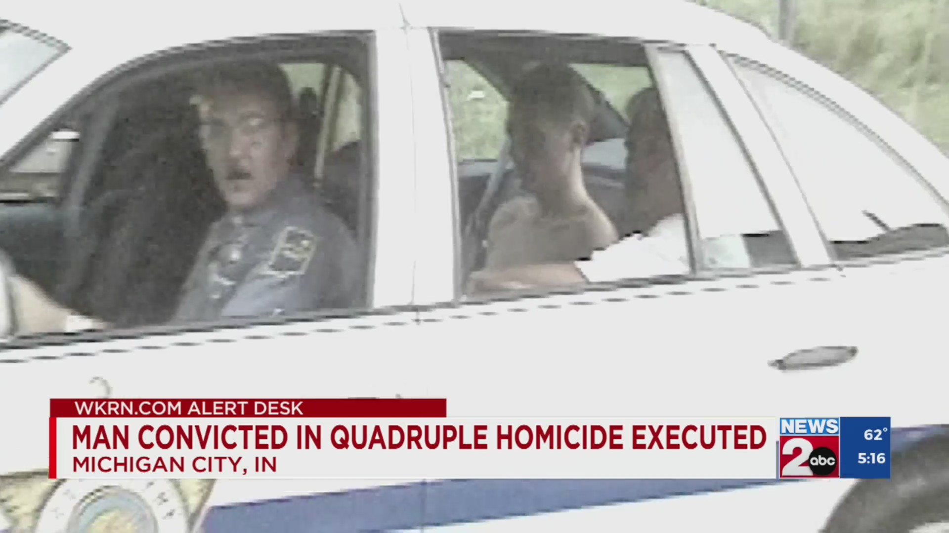 Indiana man convicted in quadruple homicide executed – WKRN News 2