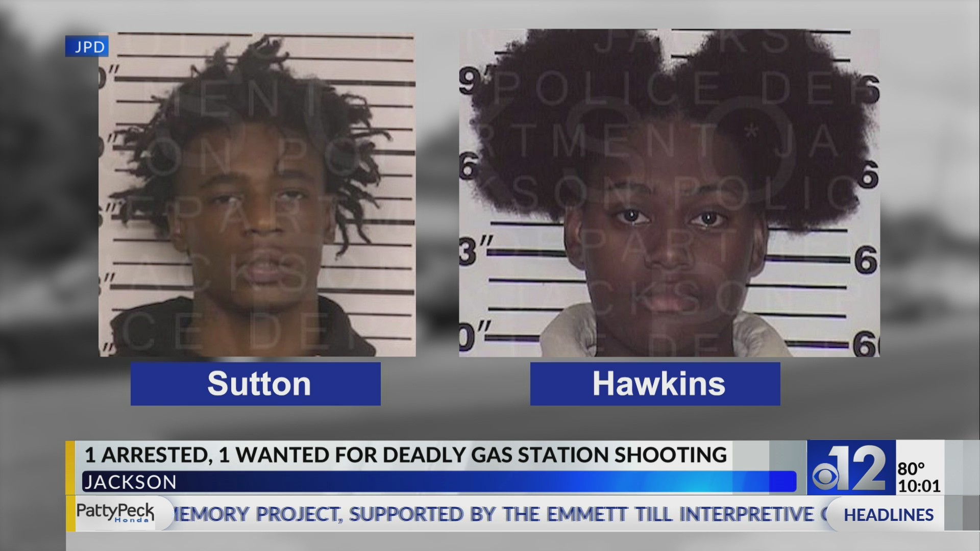 Man wanted, woman arrested for fatal shooting at Jackson gas station – WJTV
