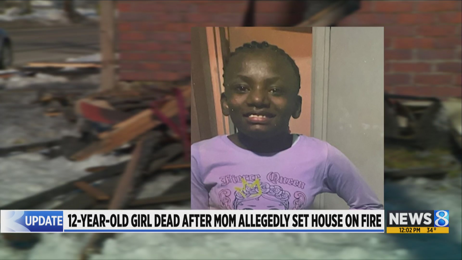 12-year-old girl dead after mom allegedly set house of fire – WOODTV.com