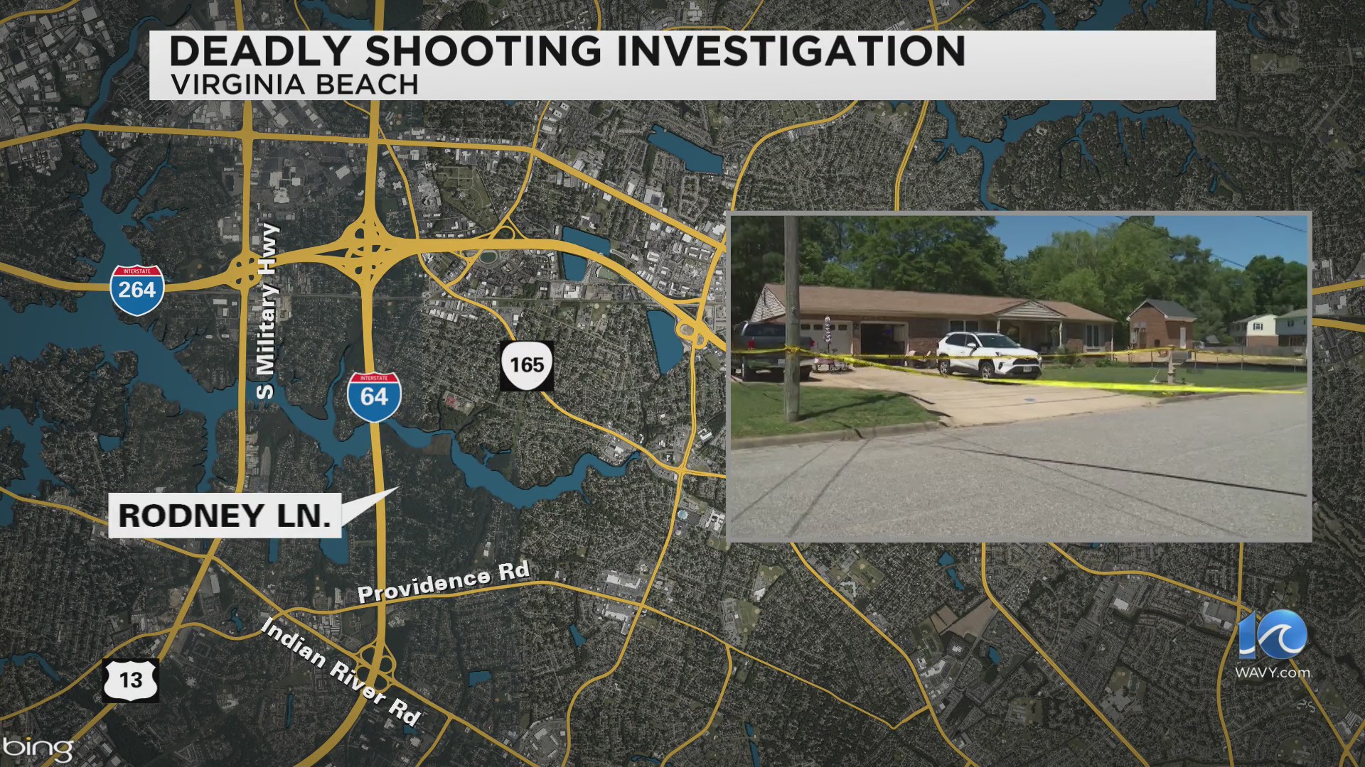 One dead following shooting on Rodney Lane in Virginia Beach – WAVY.com